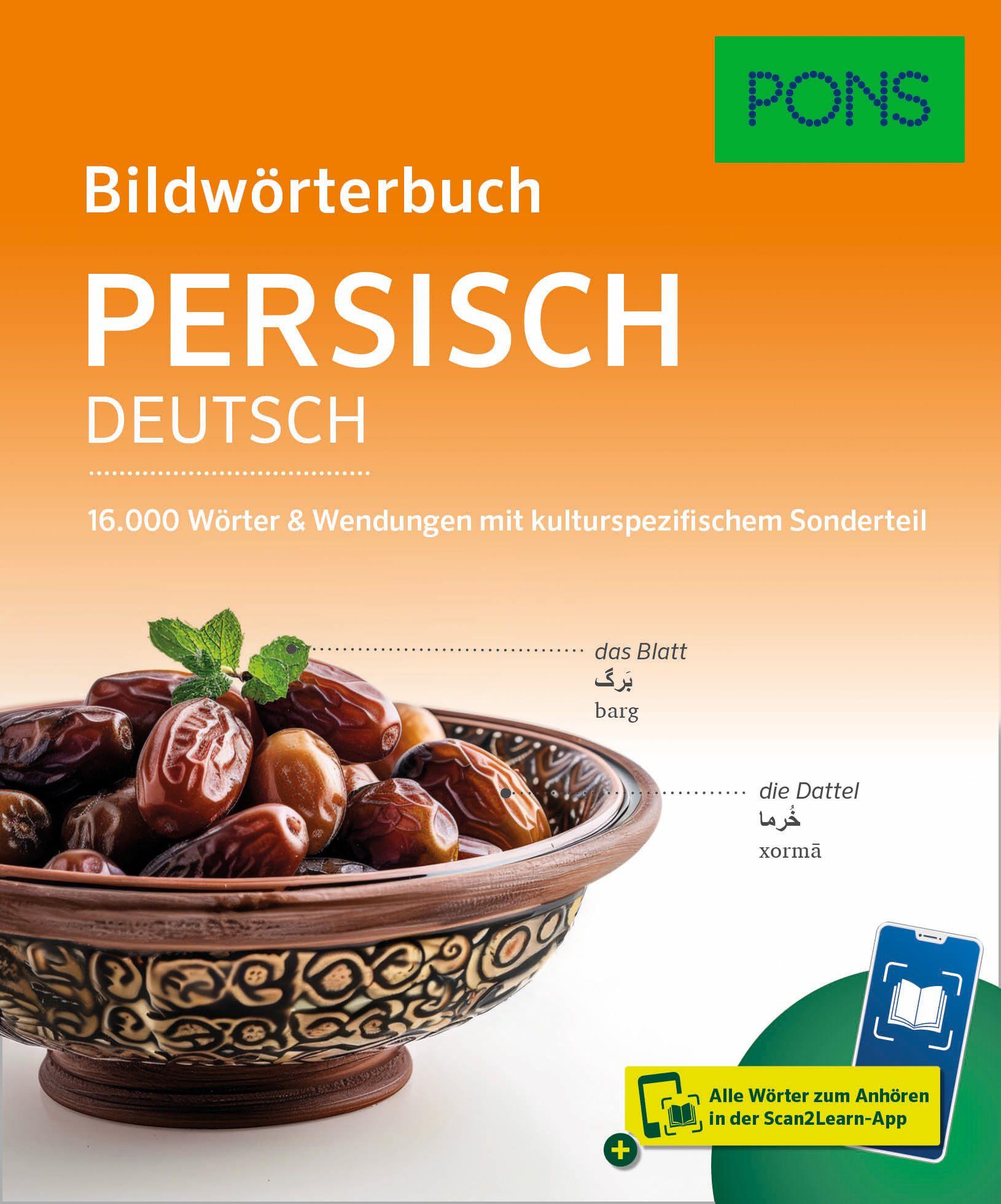 Vorderes Coverbild PONS Bildwörterbuch Persisch