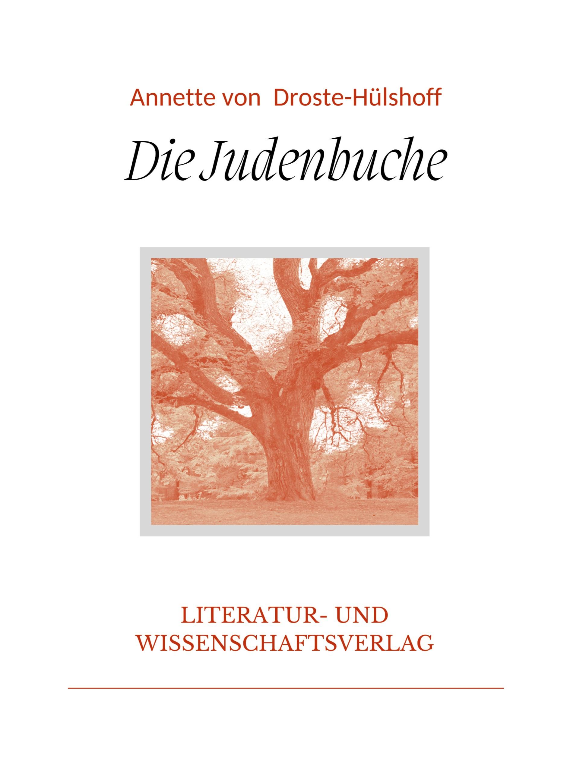 Vorderes Coverbild Annette von Droste-Hülshoff: Die Judenbuche. Vollständige Neuausgabe