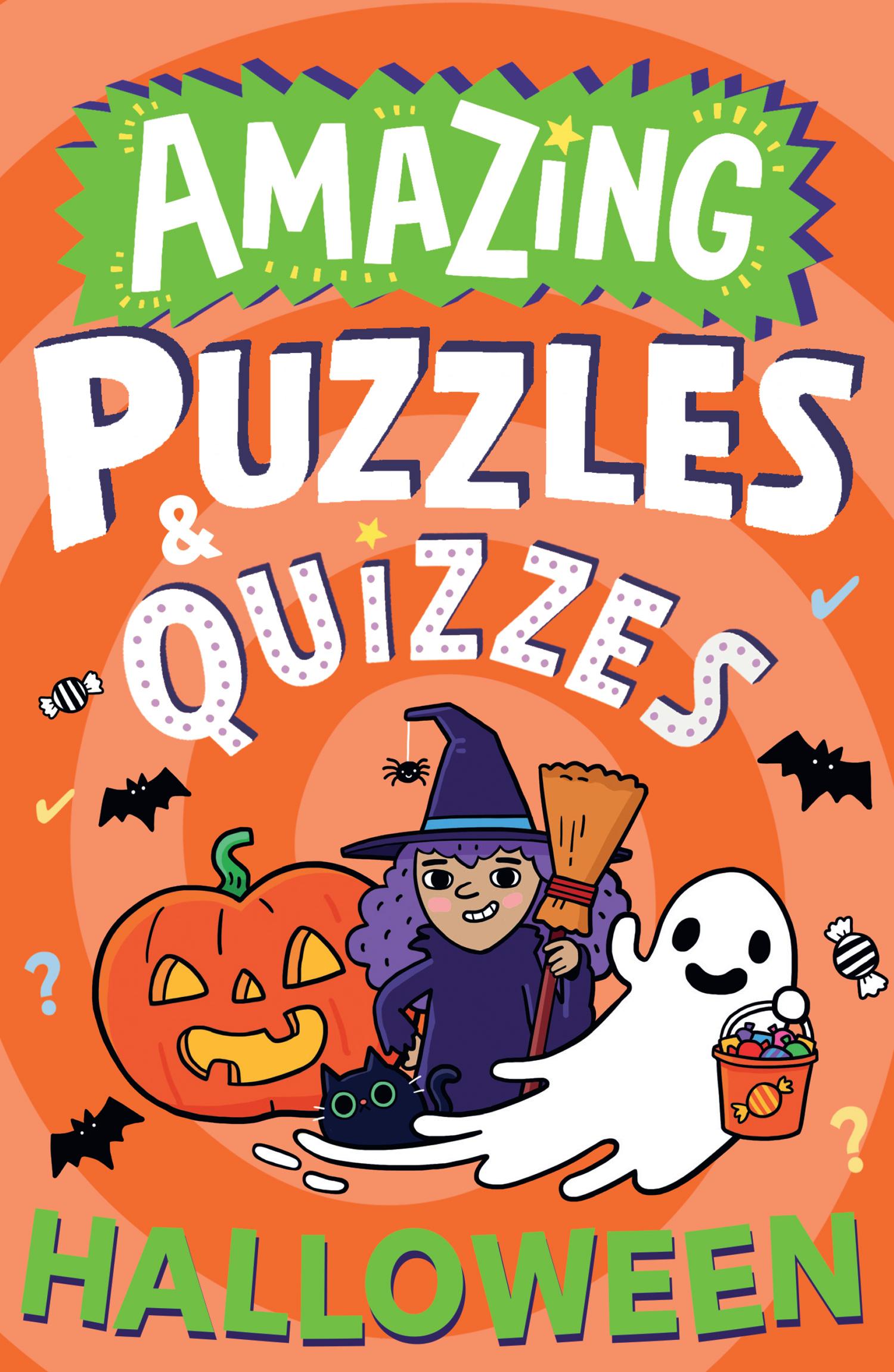 Vorderes Coverbild Amazing Halloween Puzzles and Quizzes