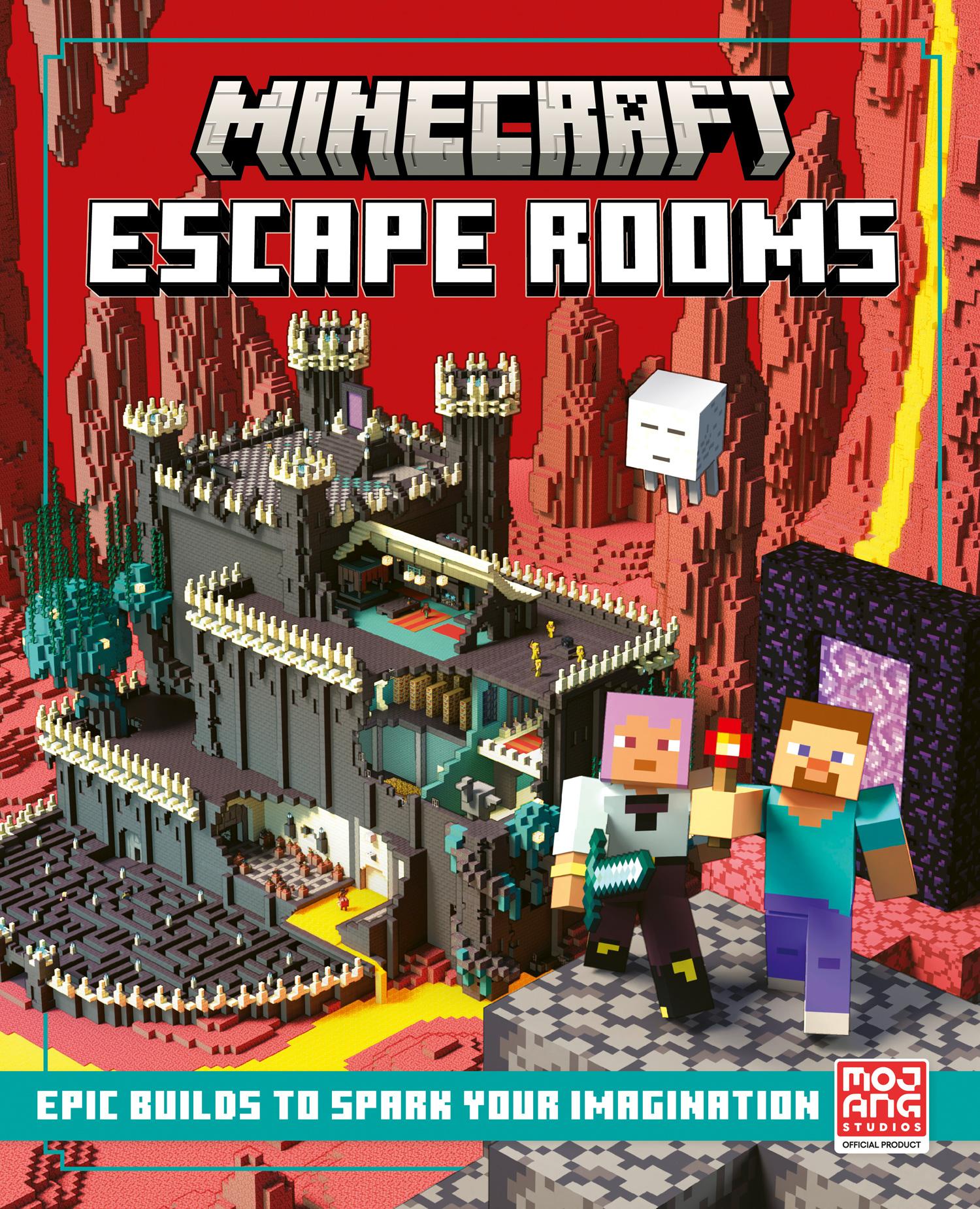 Vorderes Coverbild Minecraft Escape Rooms