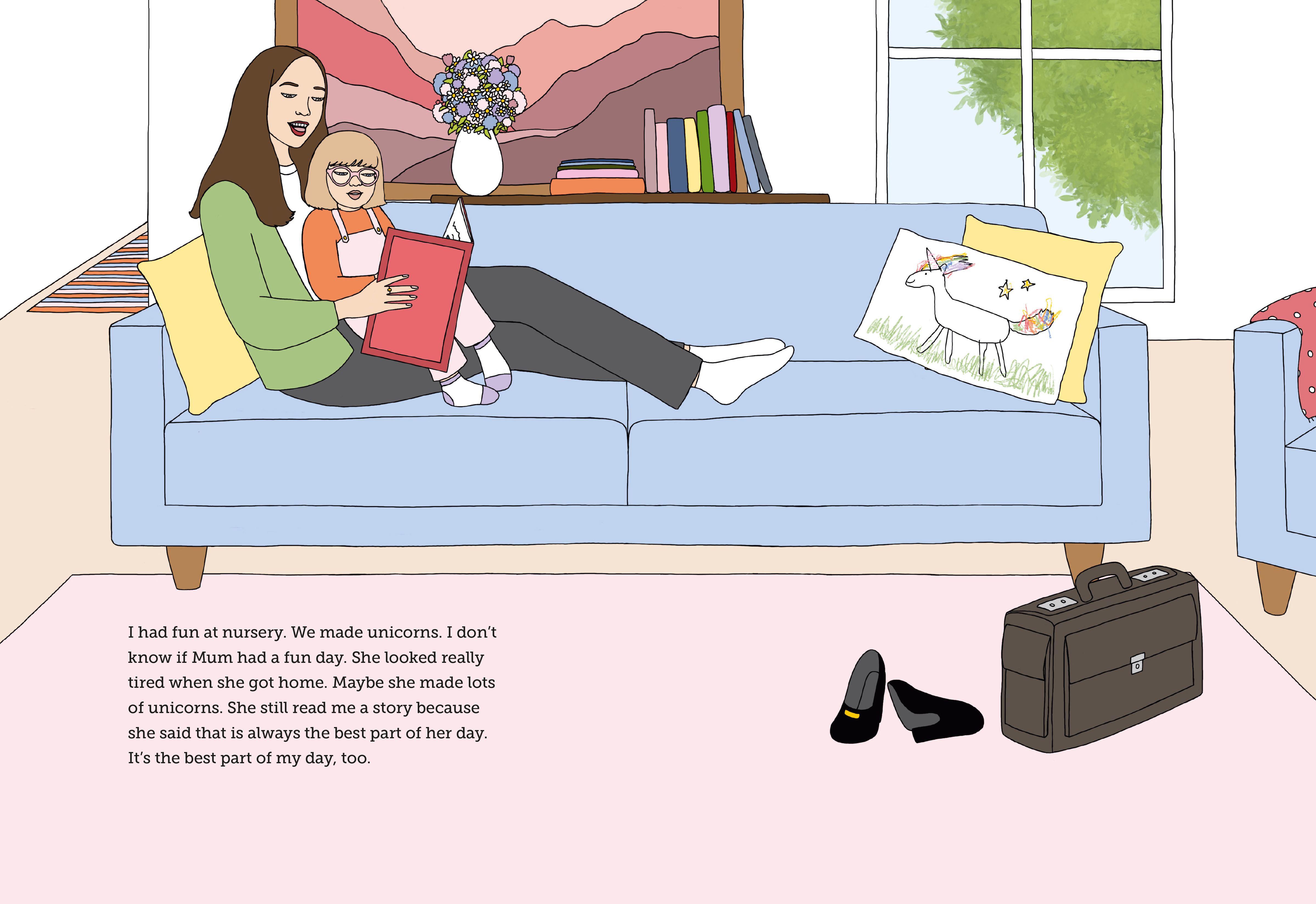 Beispielinhalt (Bild) Mum's Busy Work