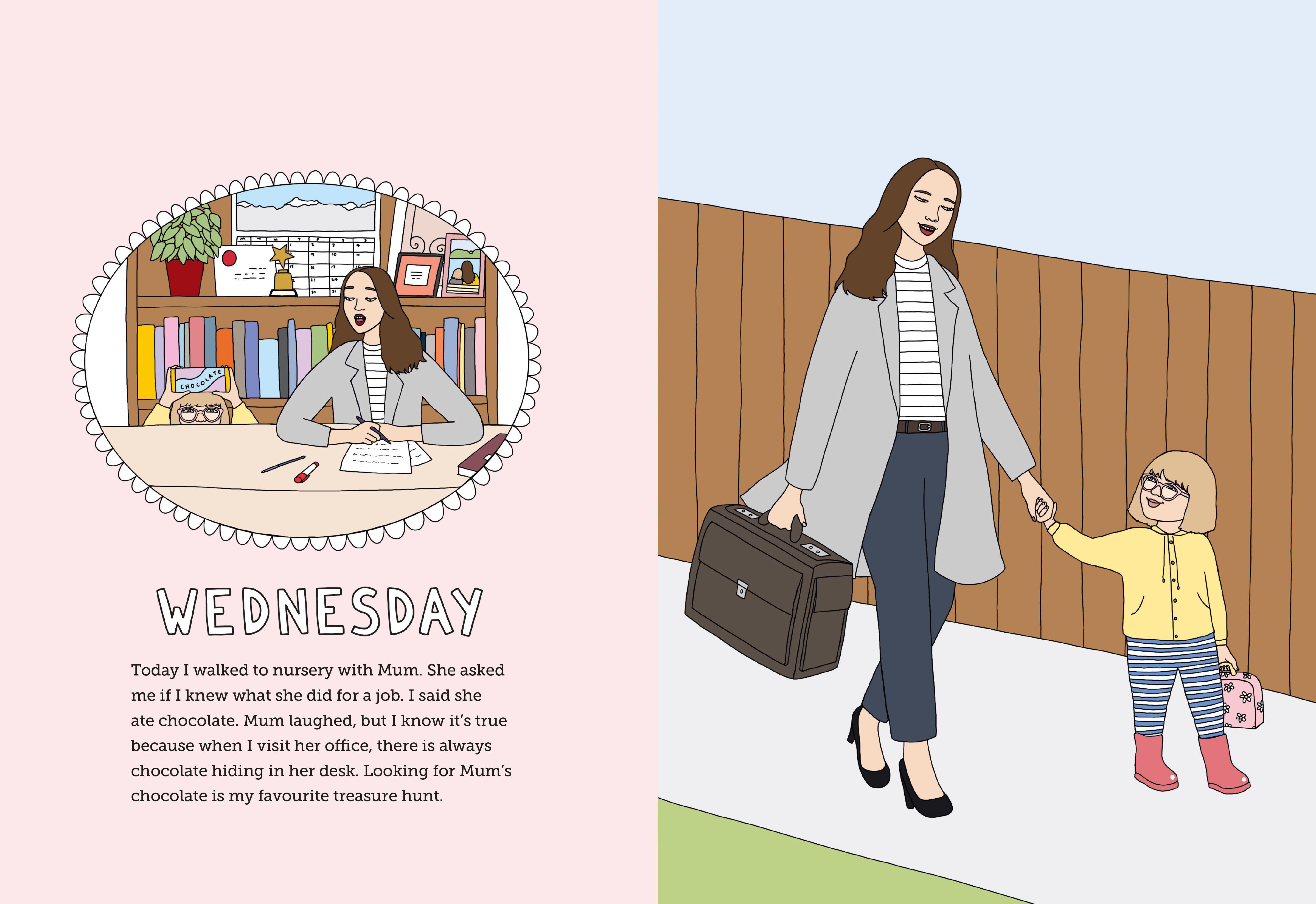 Beispielinhalt (Bild) Mum's Busy Work