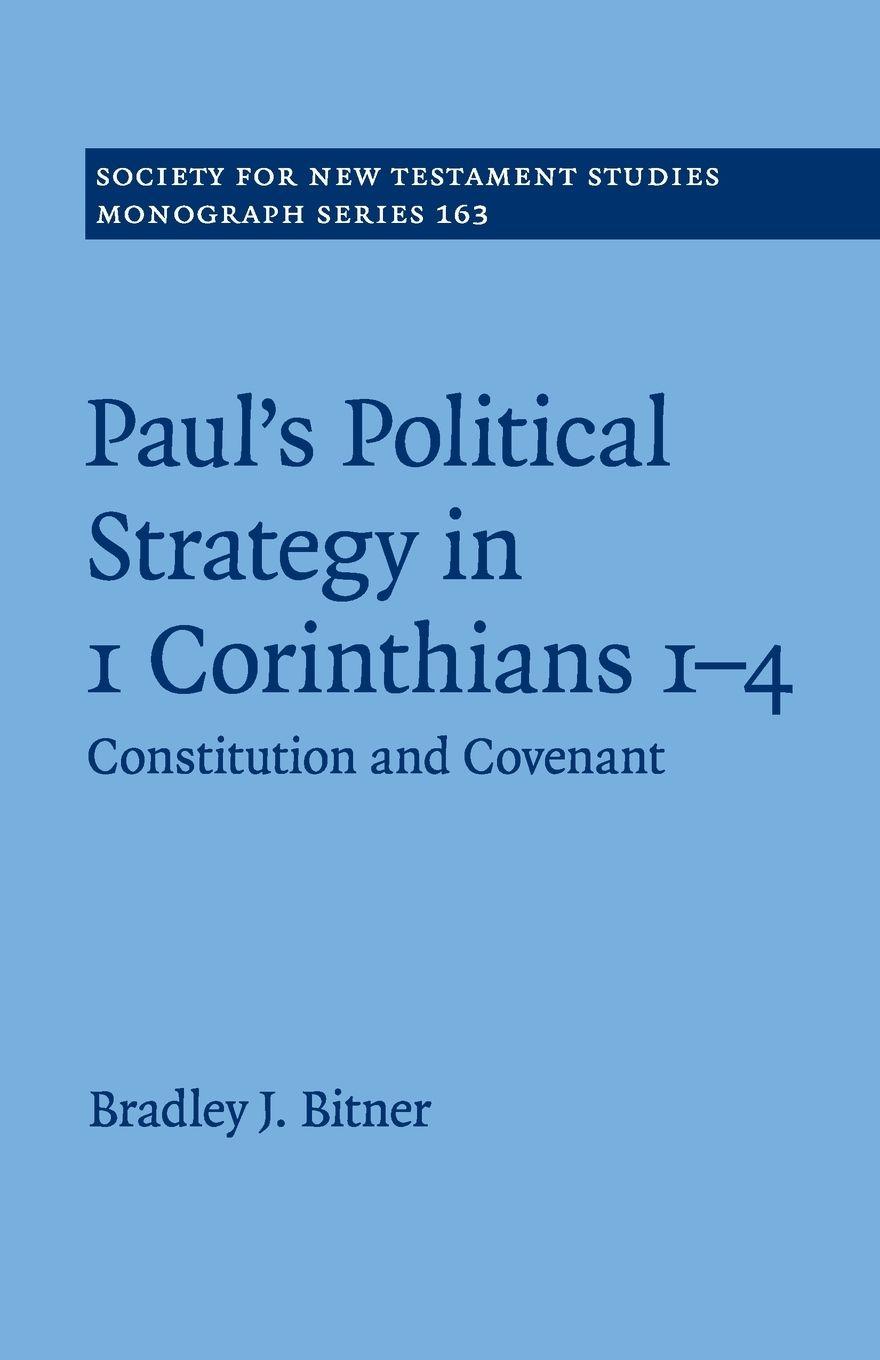 Vorderes Coverbild Paul's Political Strategy in 1 Corinthians 1-4
