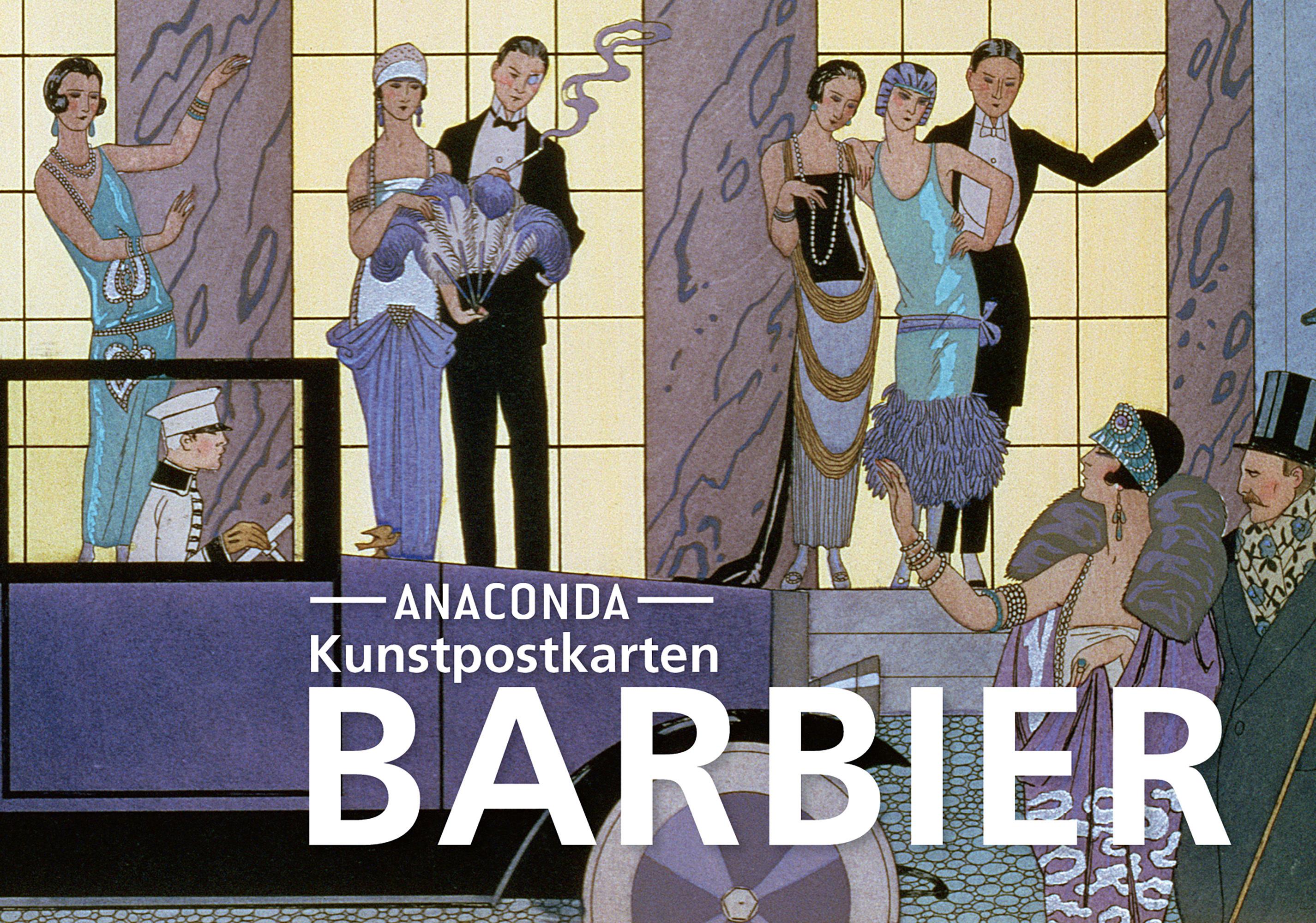 Vorderes Coverbild Postkarten-Set George Barbier