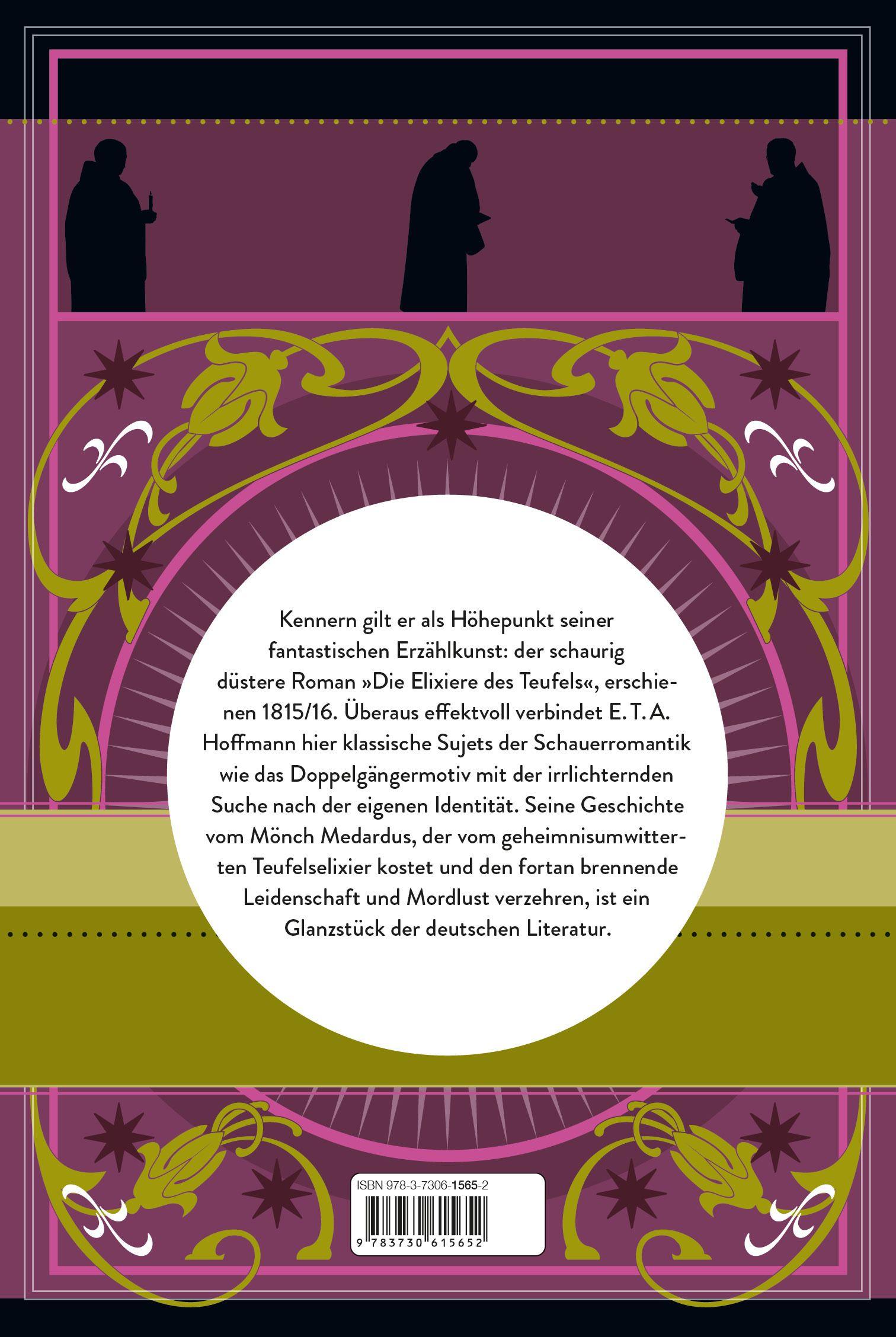 Beispielinhalt (Bild) Die Elixiere des Teufels. Roman