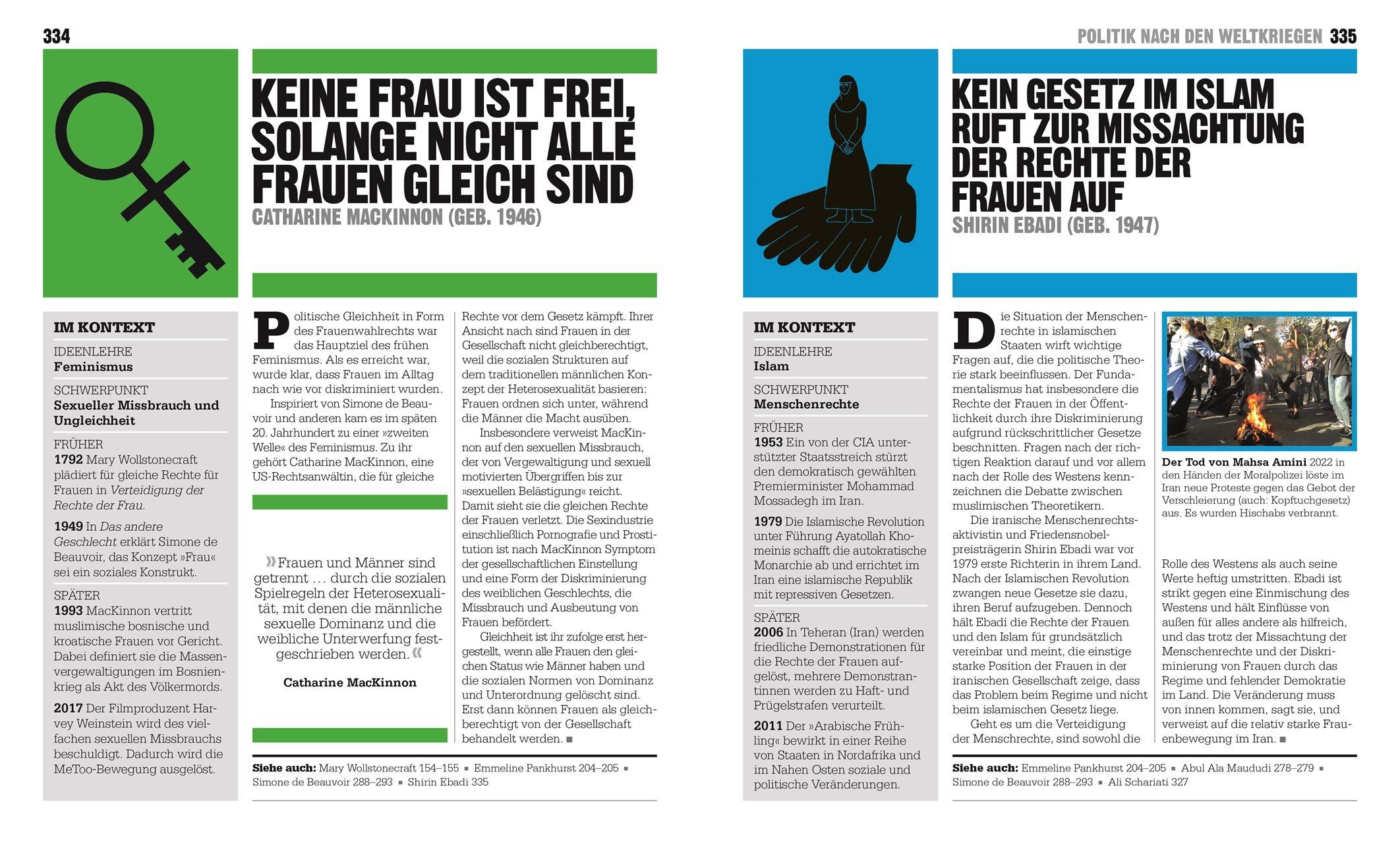 Beispielinhalt (Bild) Big Ideas. Das Politik-Buch