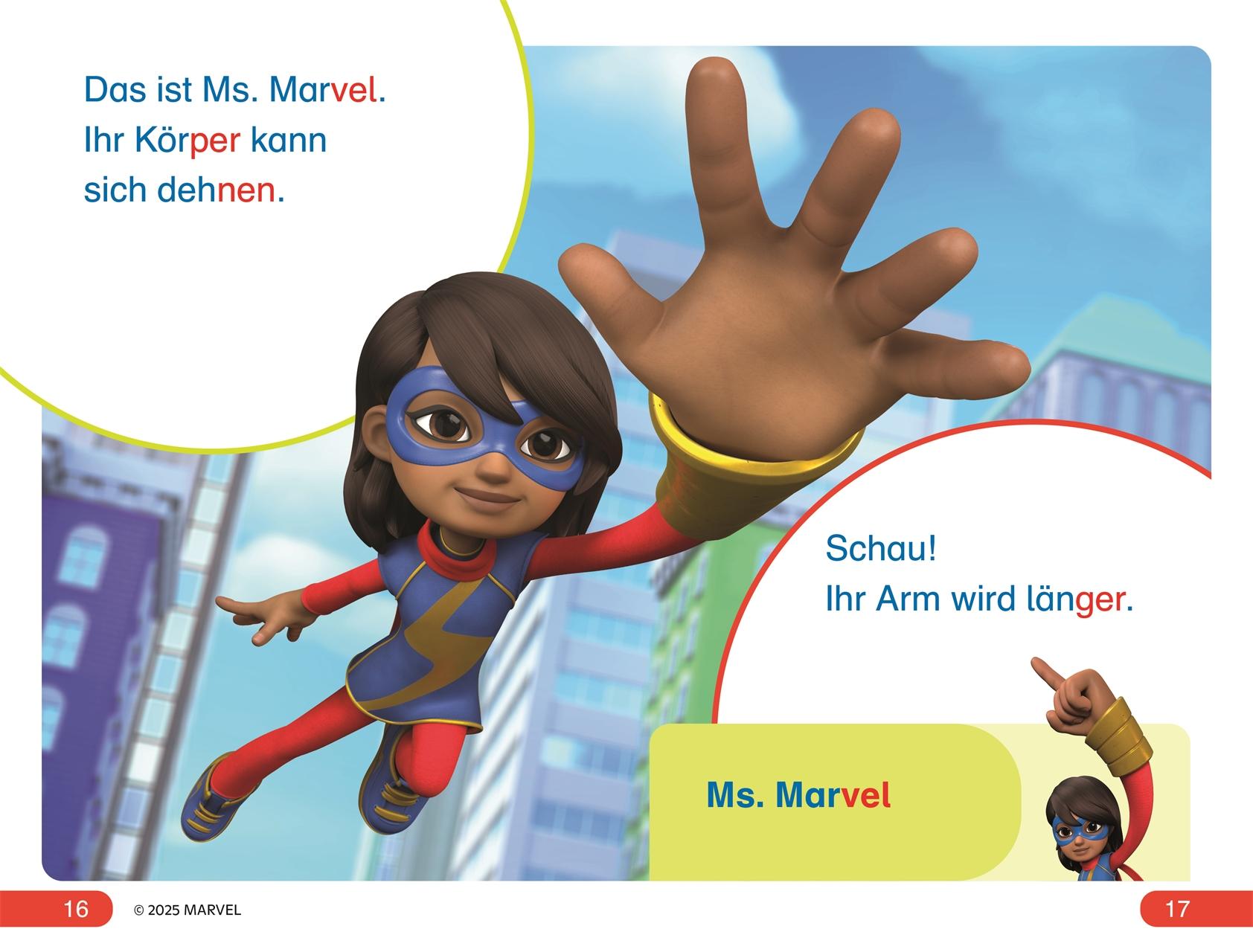 Beispielinhalt (Bild) SUPERLESER! Marvel Spidey und seine Super-Freunde Auf ins Abenteuer, Team Spidey!
