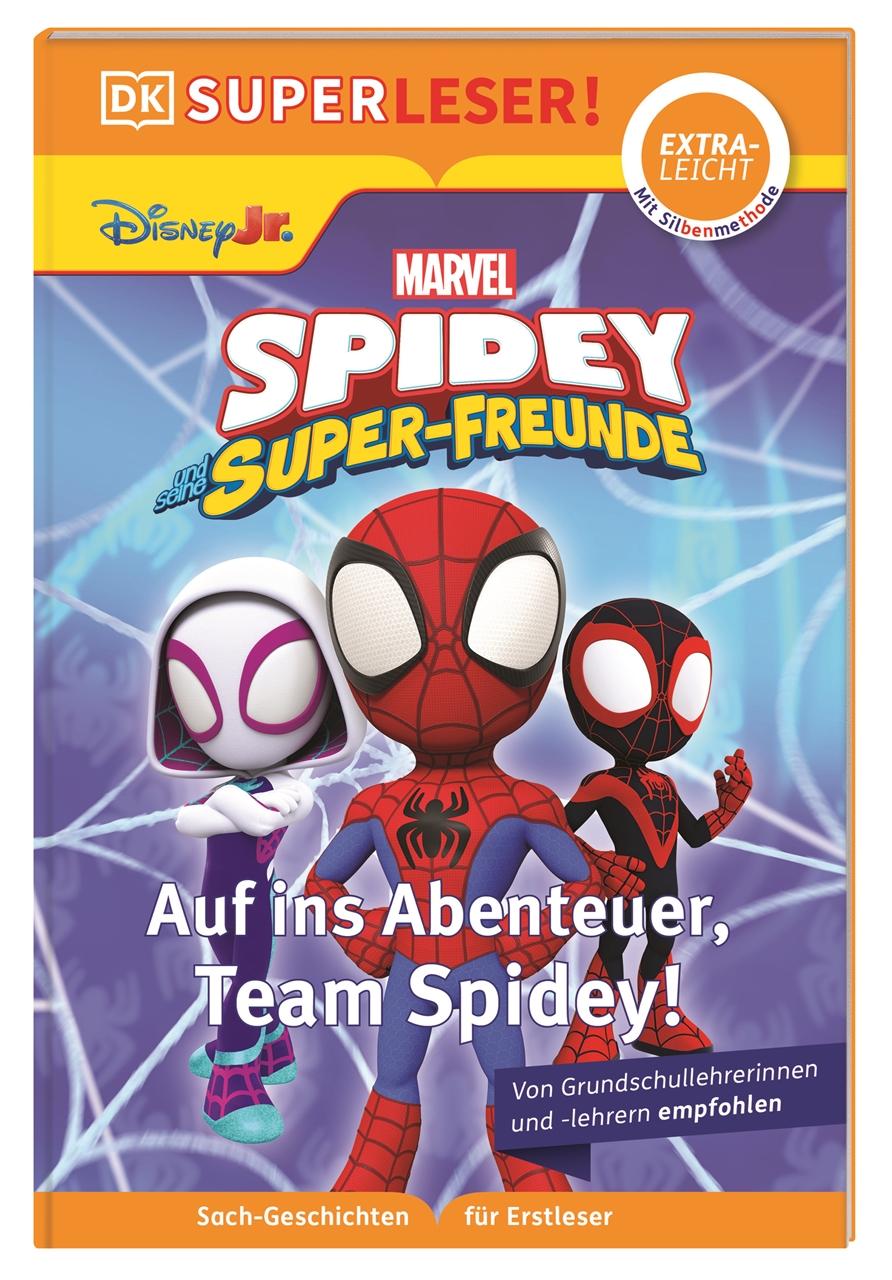 Vorderes Coverbild SUPERLESER! Marvel Spidey und seine Super-Freunde Auf ins Abenteuer, Team Spidey!