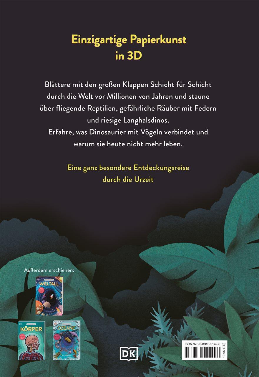 Rückseitencover Wissenswelten. Dinosaurier