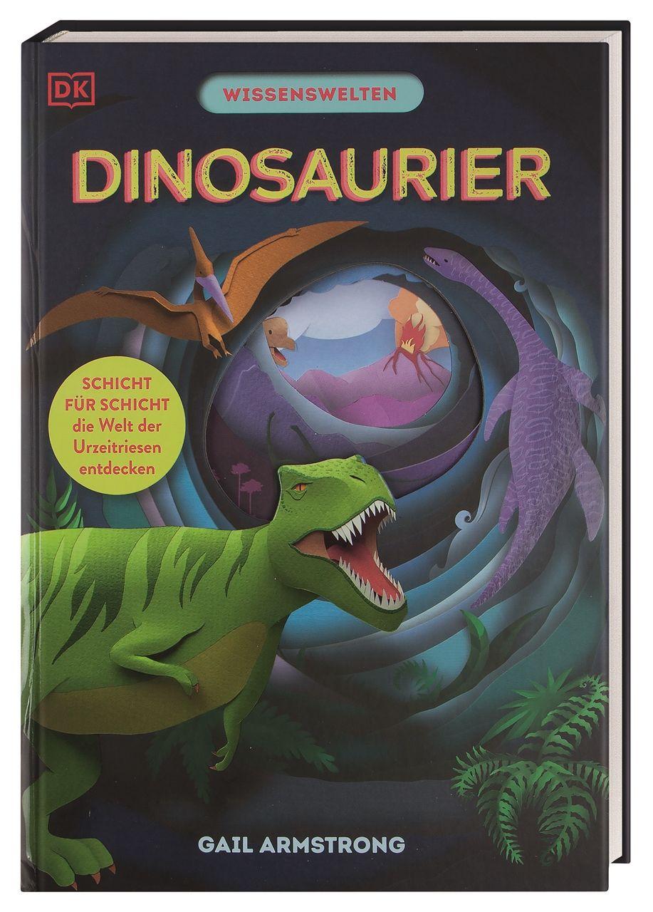 Vorderes Coverbild Wissenswelten. Dinosaurier