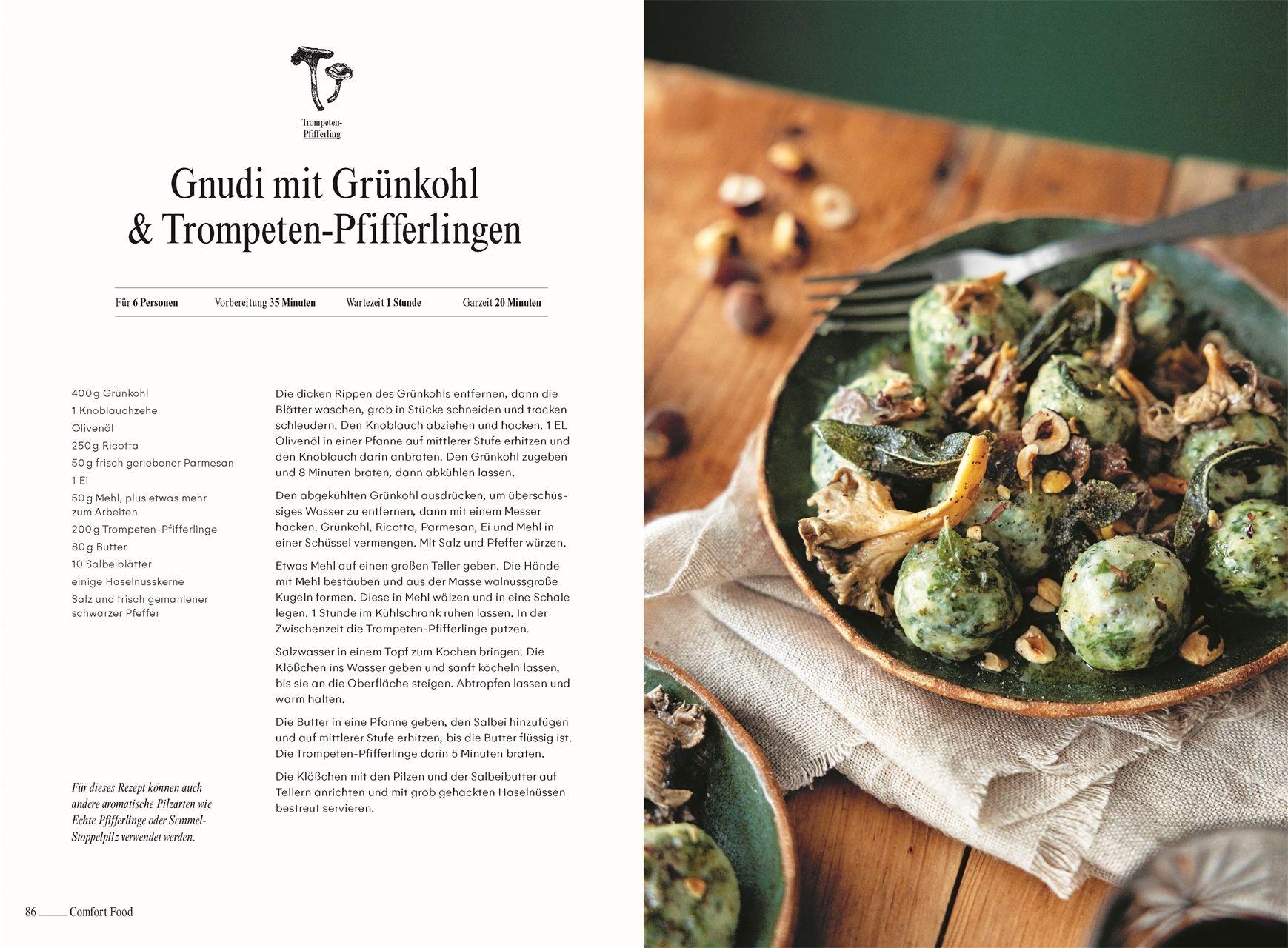 Beispielinhalt (Bild) Pilze. Das Kochbuch