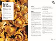 Beispielinhalt (Bild) Pilze. Das Kochbuch
