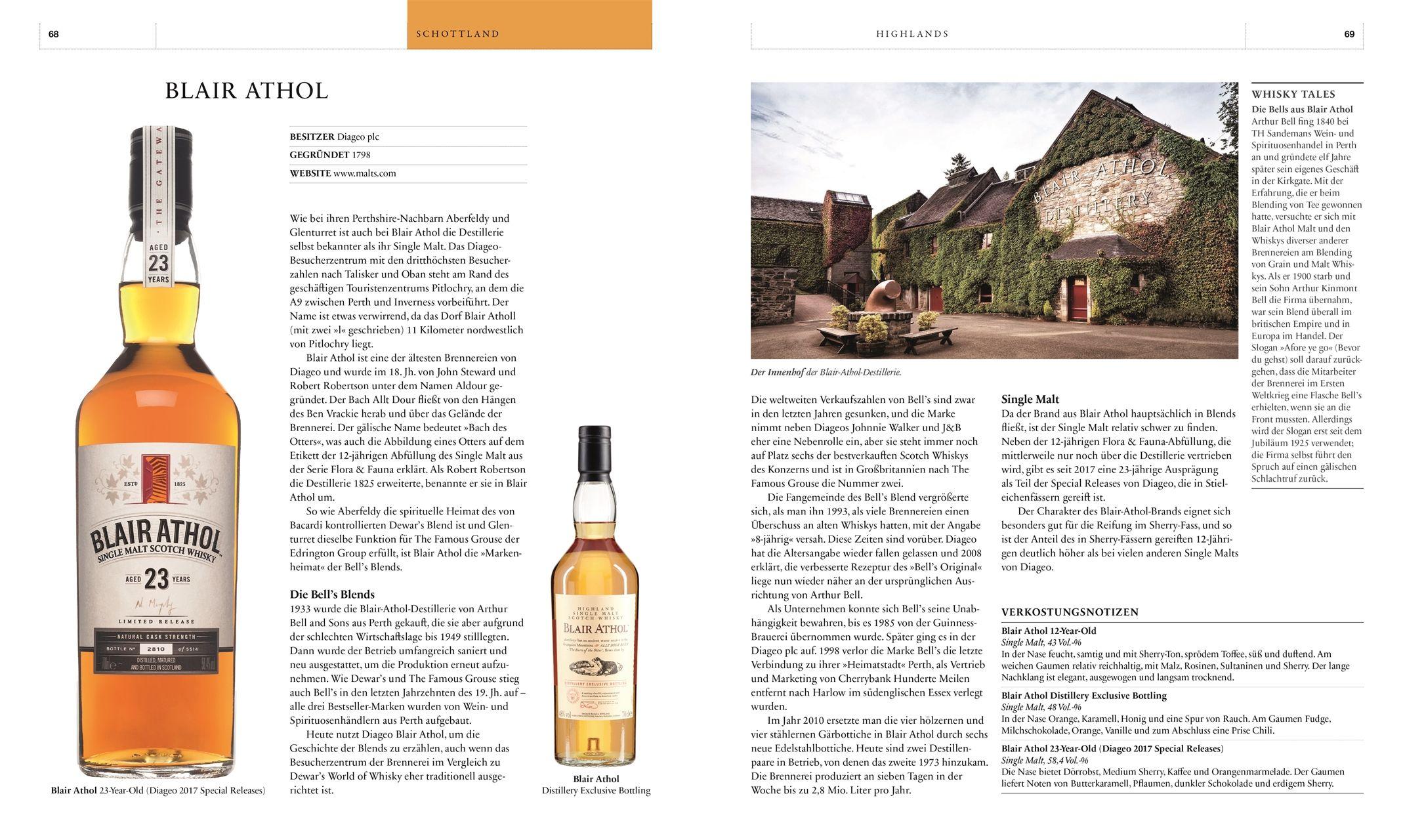 Beispielinhalt (Bild) Das große Whiskybuch