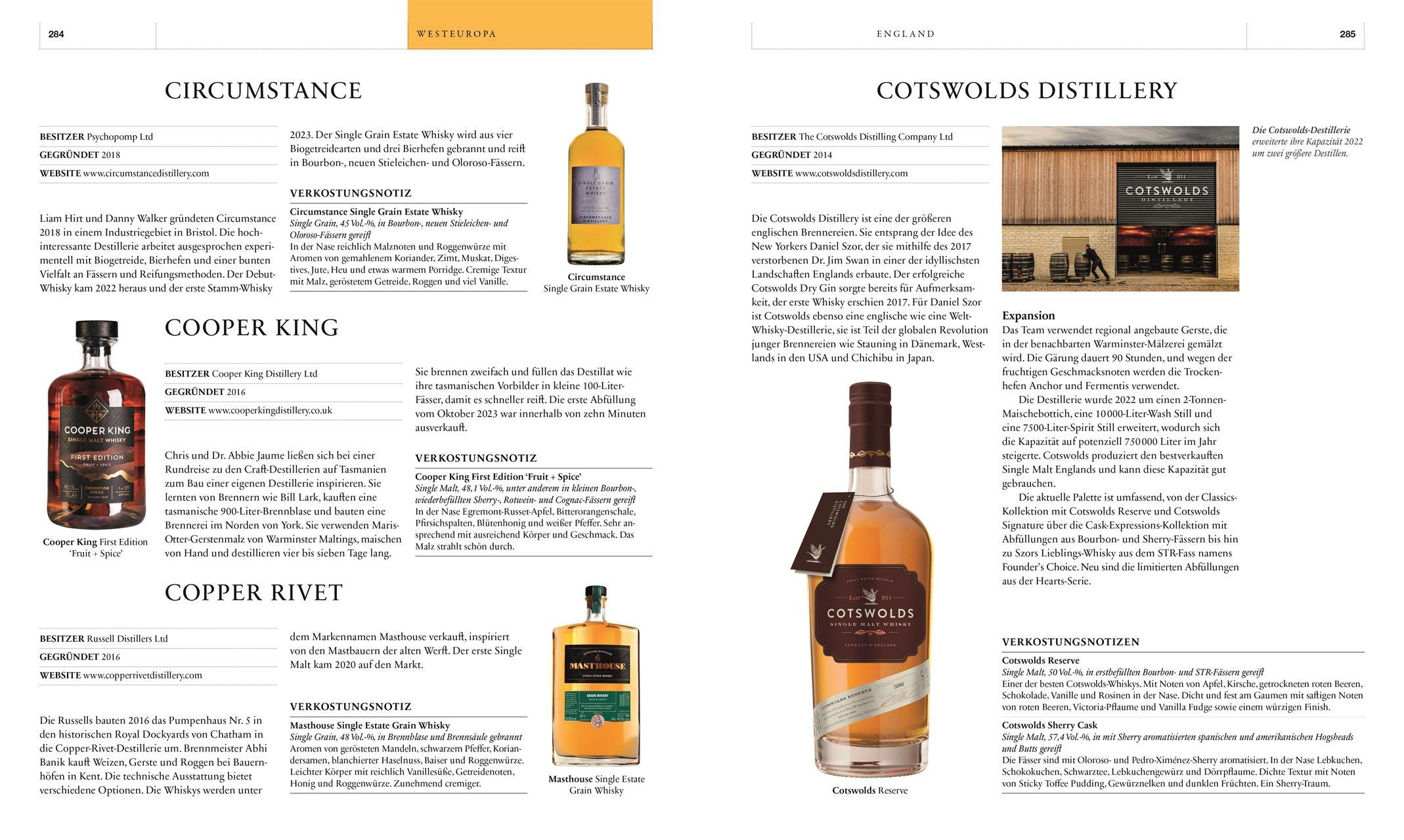 Beispielinhalt (Bild) Das große Whiskybuch