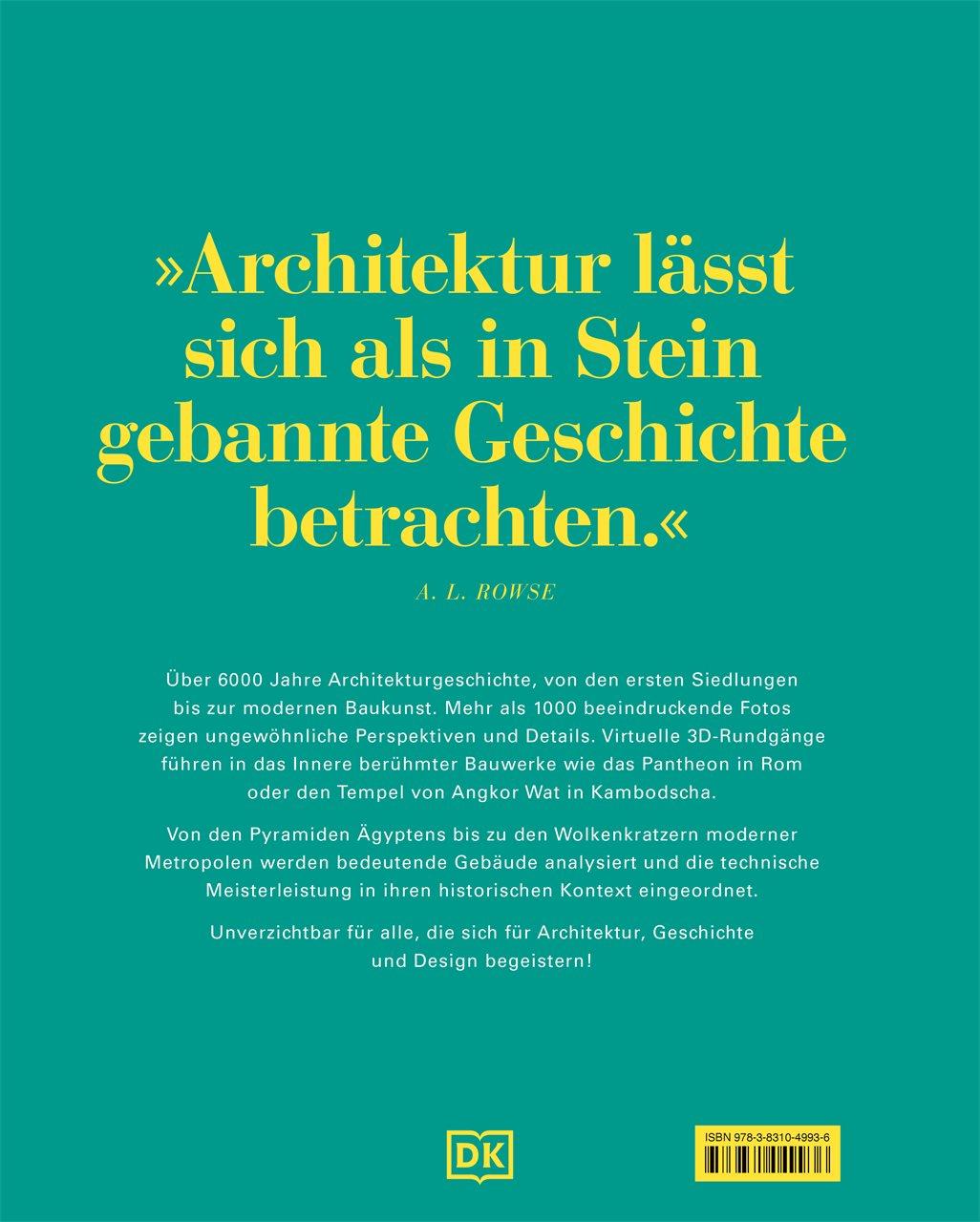 Rückseitencover DK Schöne Künste. Architektur