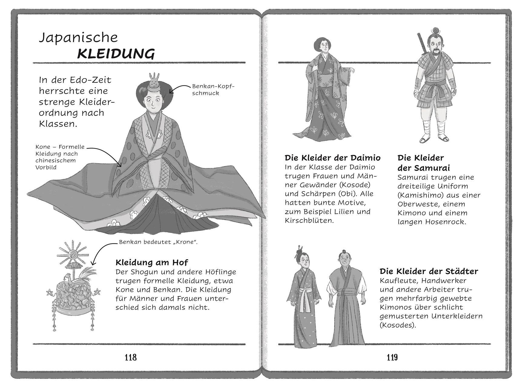 Beispielinhalt (Bild) Die Zeit-Agenten 6. Die Mission des Samurai