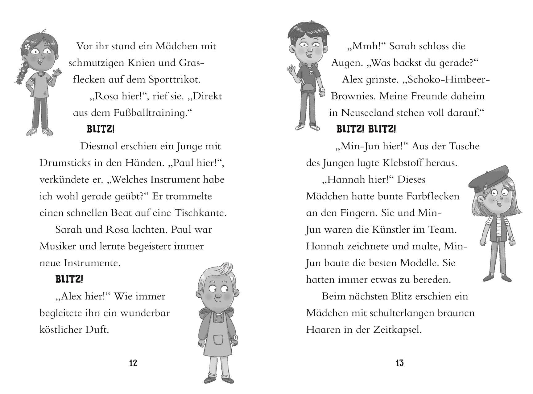 Beispielinhalt (Bild) Die Zeit-Agenten 6. Die Mission des Samurai