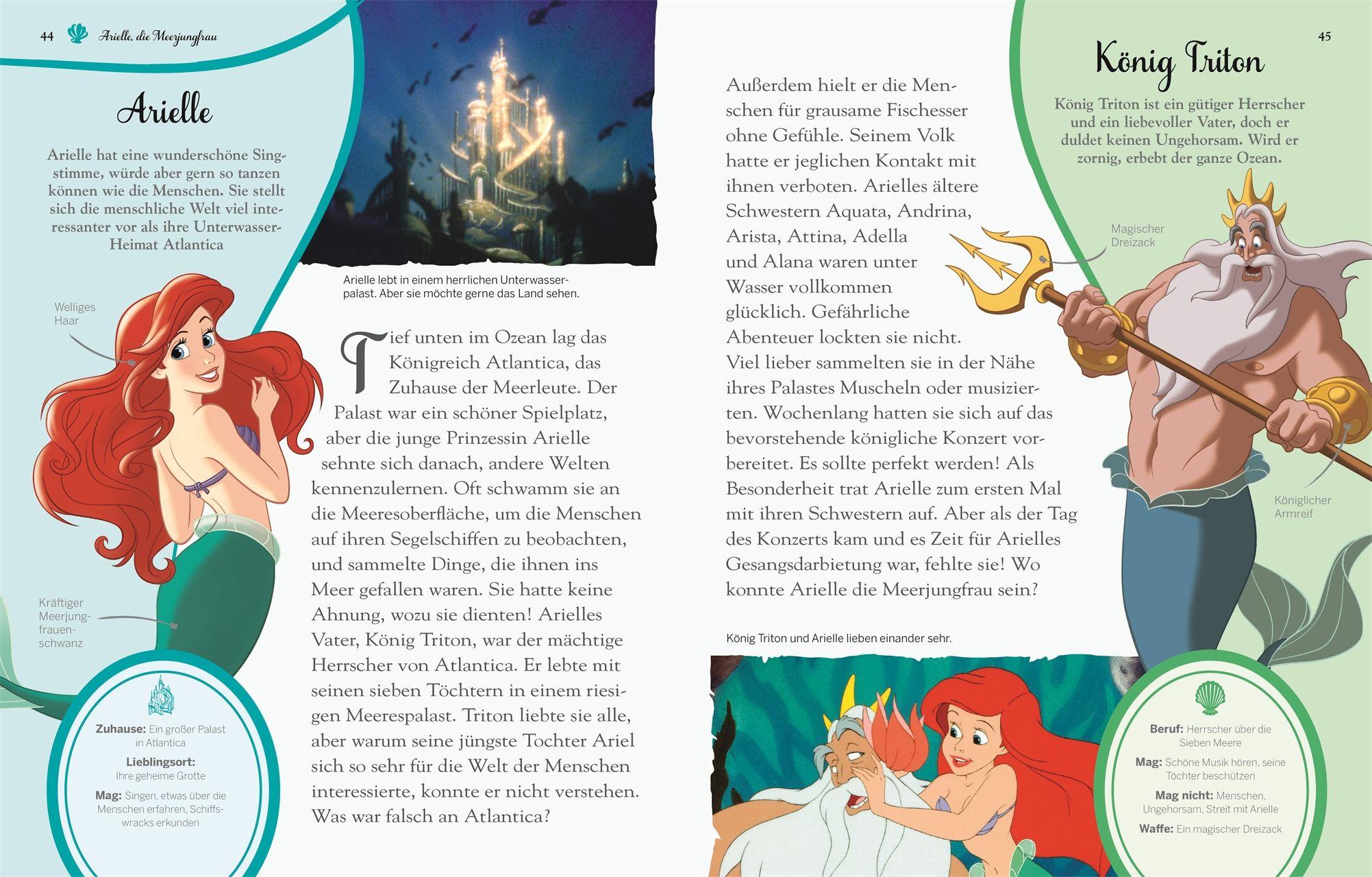 Beispielinhalt (Bild) Disney Prinzessin: Zauberhafte Märchenwelt