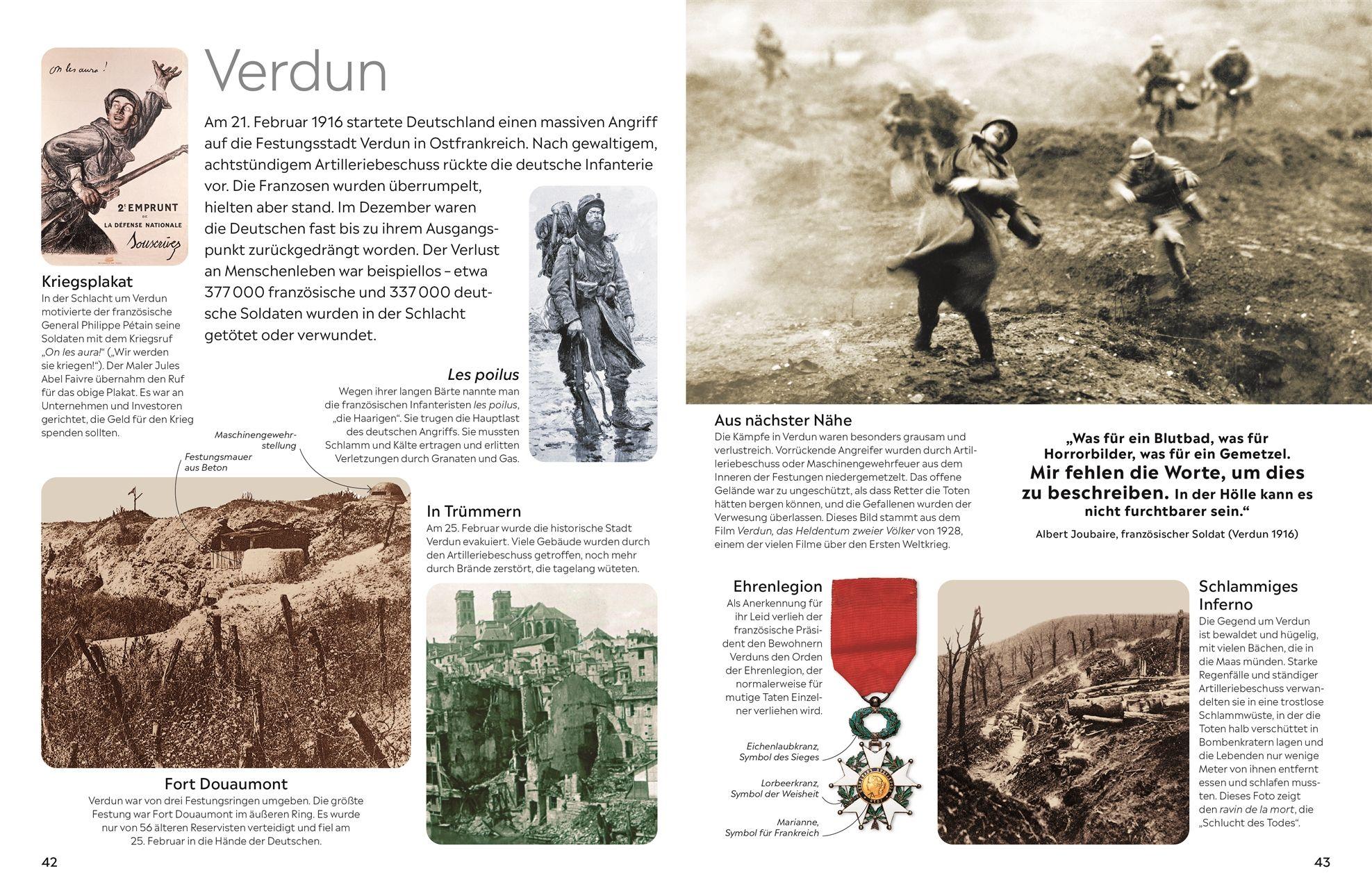 Beispielinhalt (Bild) memo Wissen. Erster Weltkrieg