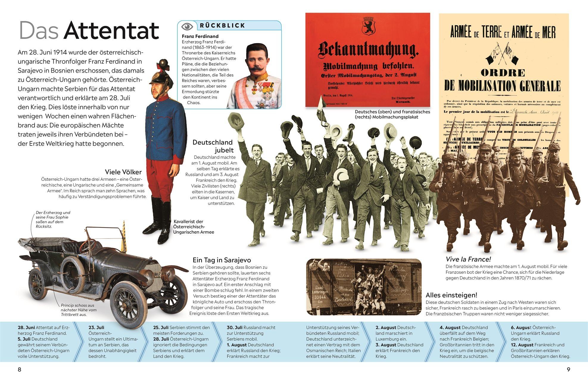 Beispielinhalt (Bild) memo Wissen. Erster Weltkrieg