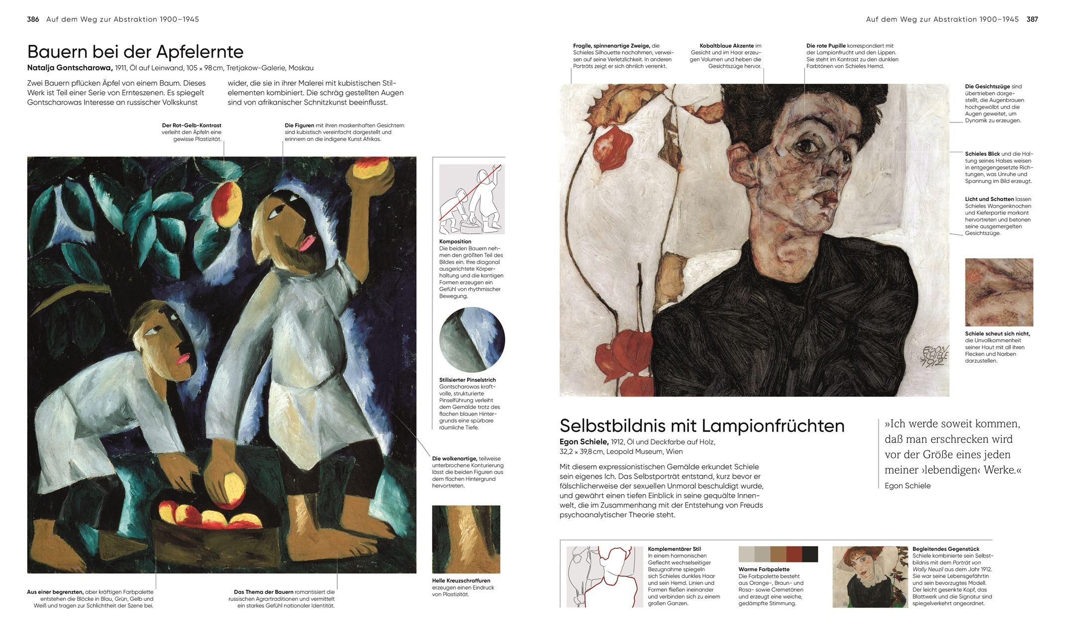 Beispielinhalt (Bild) Kunst, kommentiert