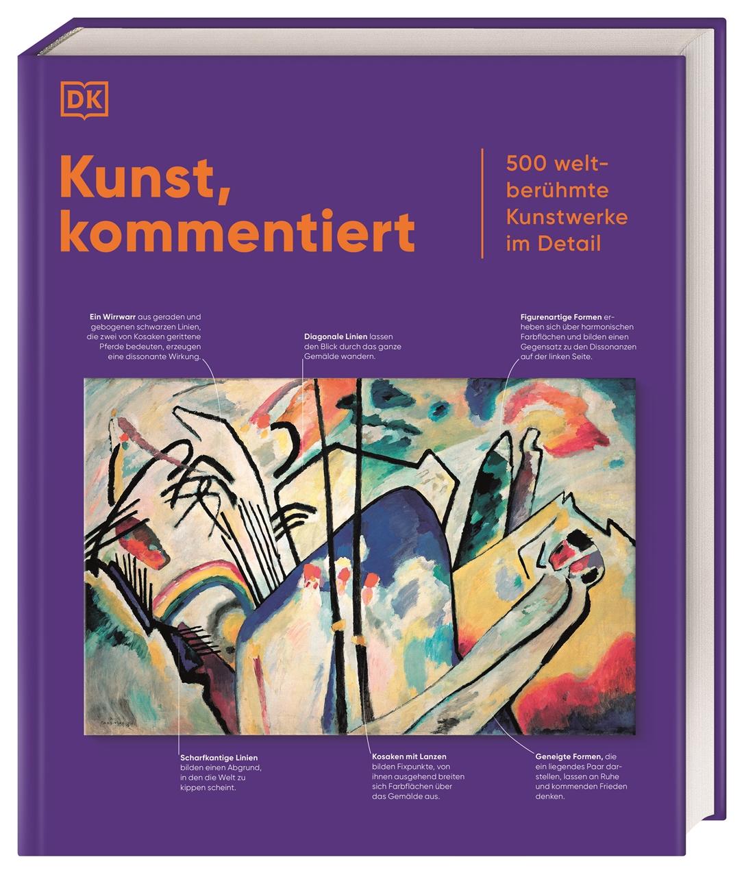 Vorderes Coverbild Kunst, kommentiert