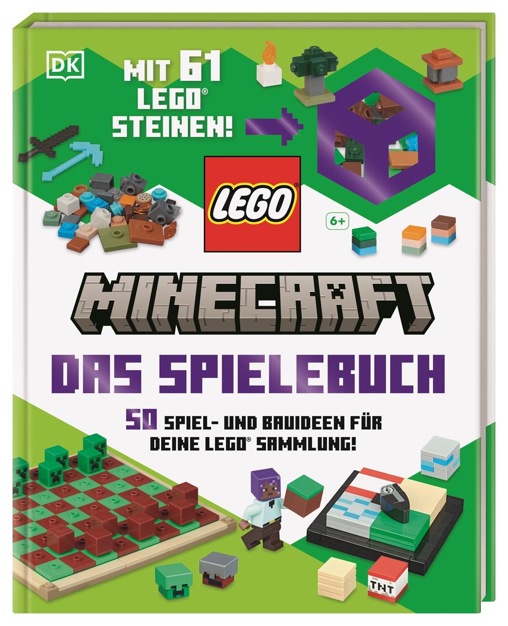 Vorderes Coverbild LEGO® Minecraft® Das Spielebuch