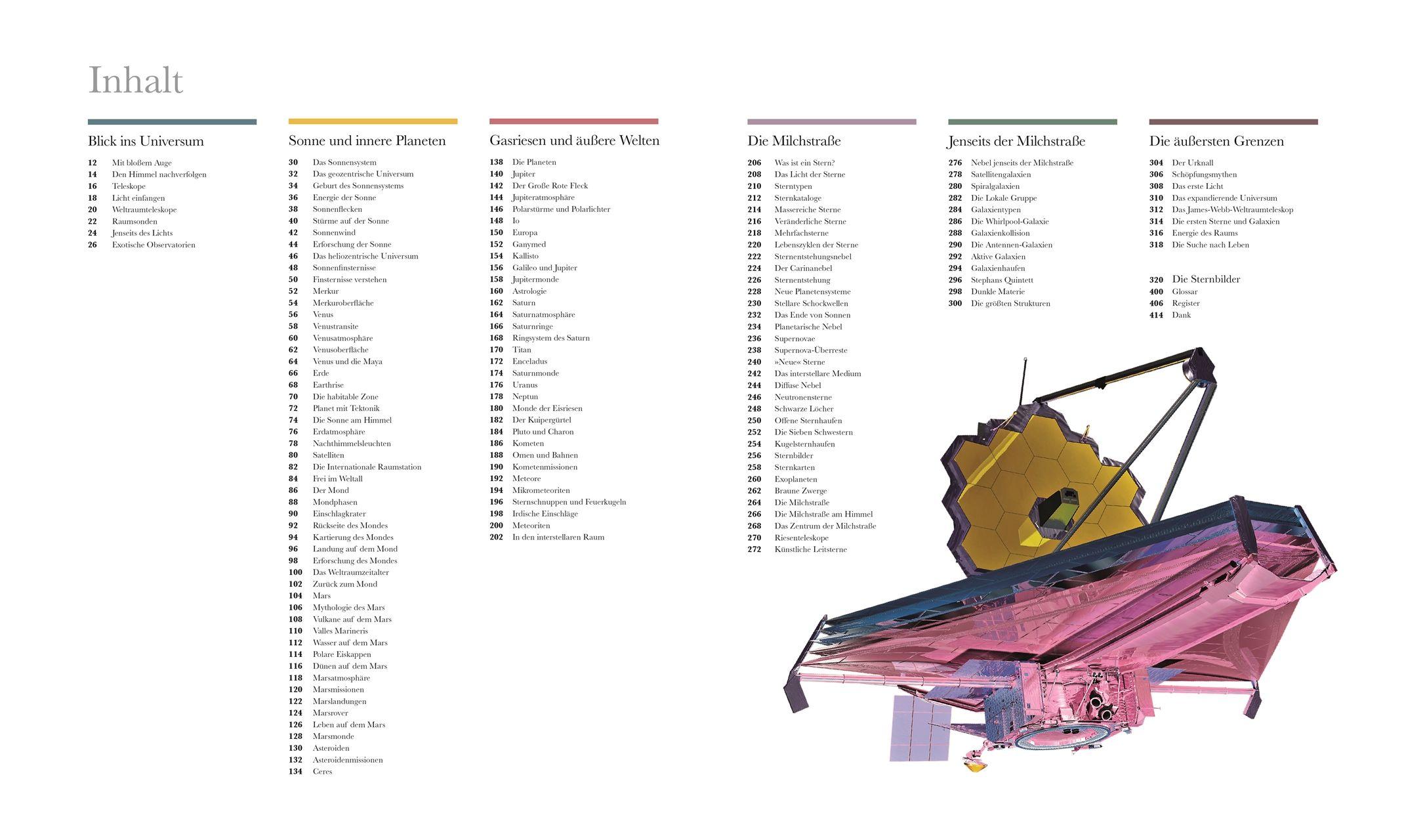Beispielinhalt (Bild) Kosmos - Wunderwelt des Universums