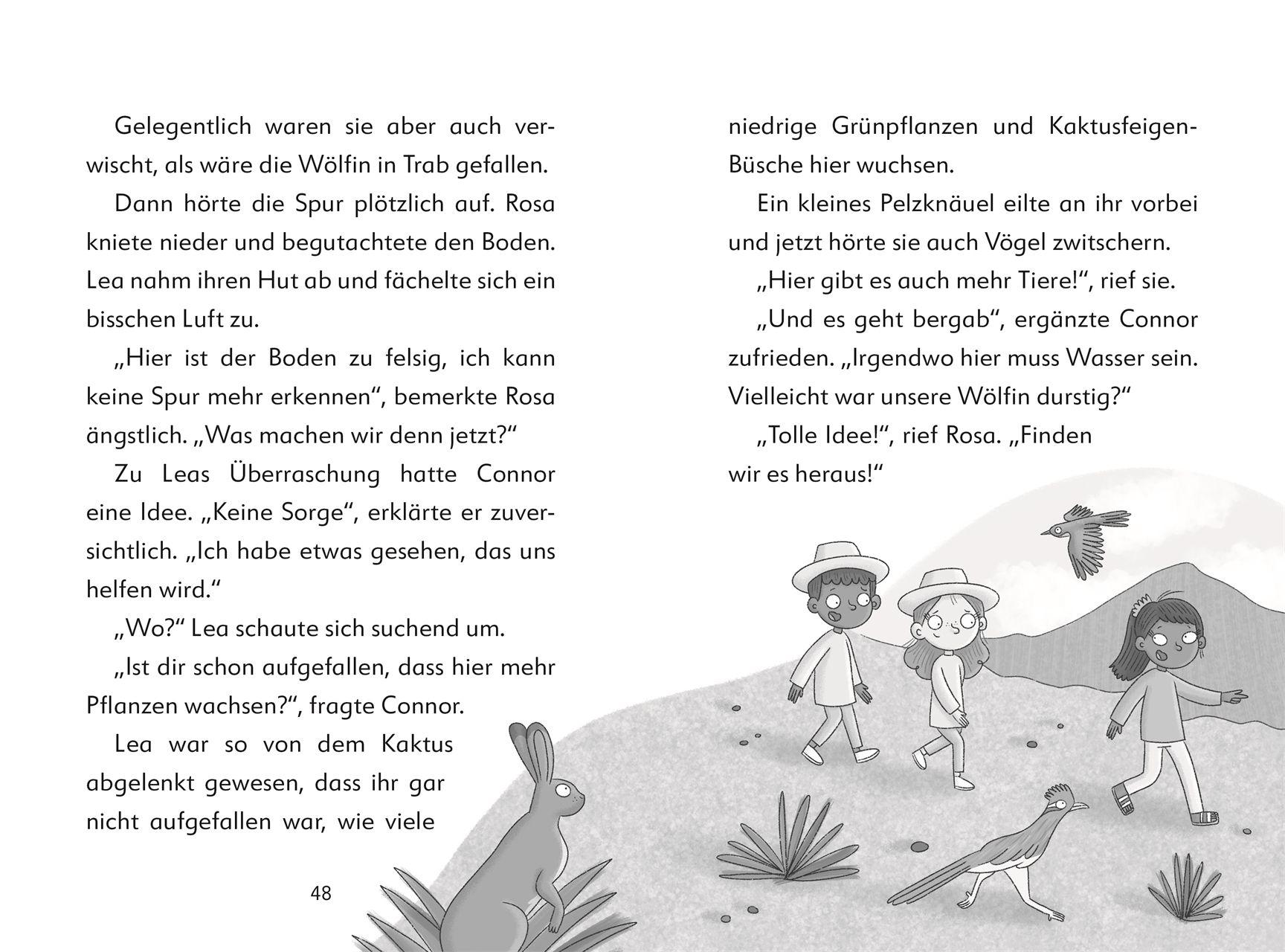 Beispielinhalt (Bild) Ein Fall für die Forscher-Kids 11. Flucht vor dem Sandsturm