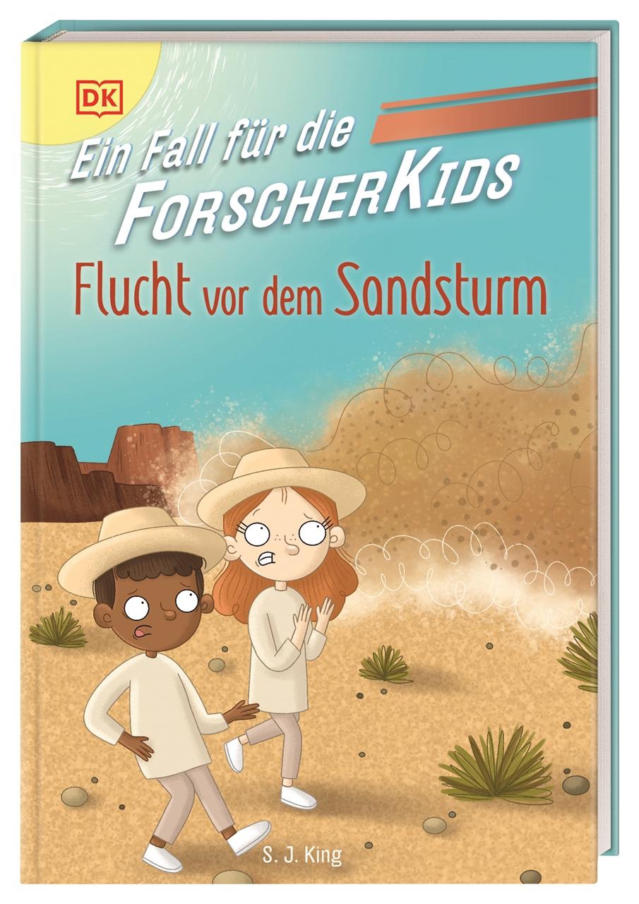 Vorderes Coverbild Ein Fall für die Forscher-Kids 11. Flucht vor dem Sandsturm