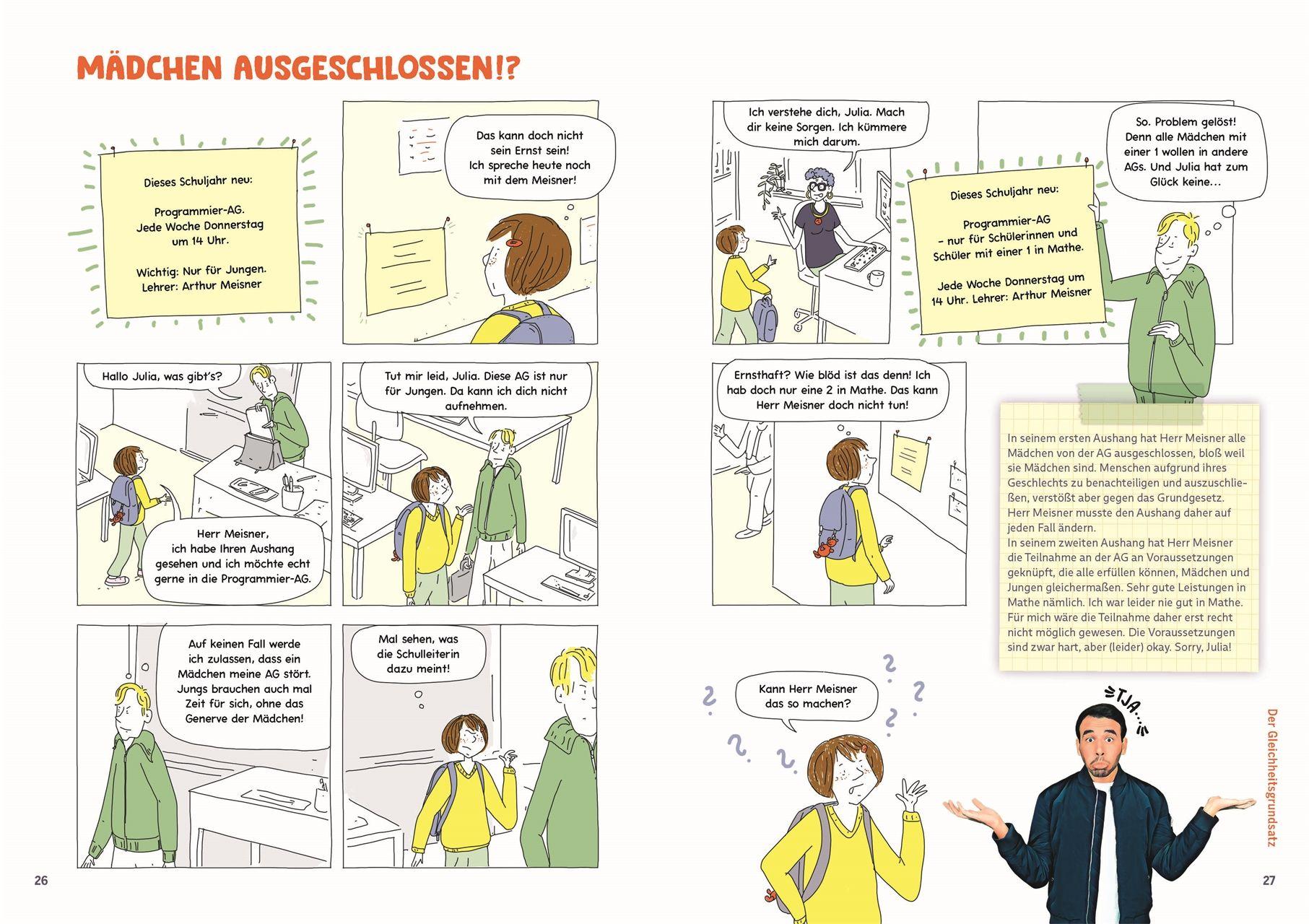 Beispielinhalt (Bild) Kennst du deine Rechte?