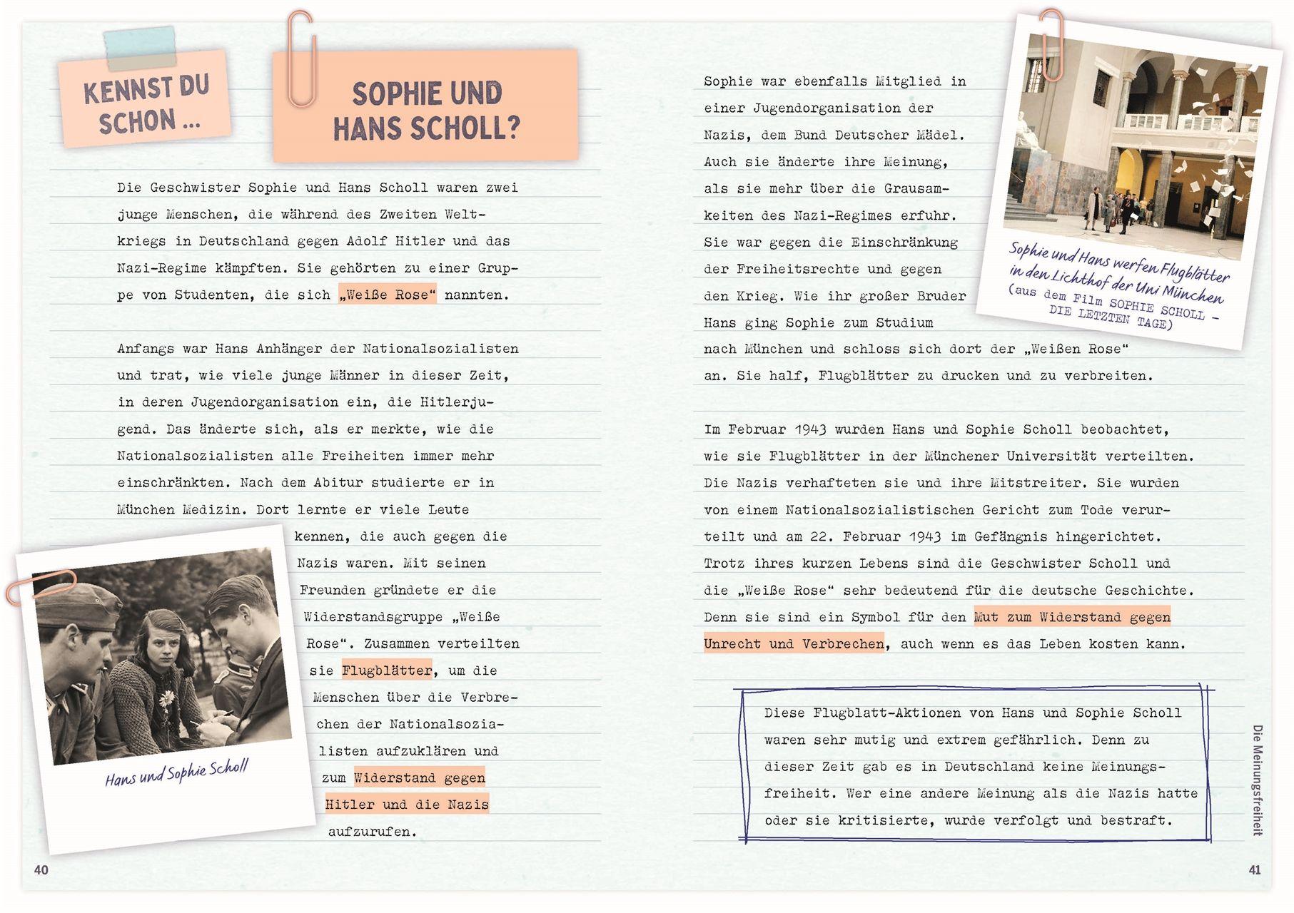 Beispielinhalt (Bild) Kennst du deine Rechte?