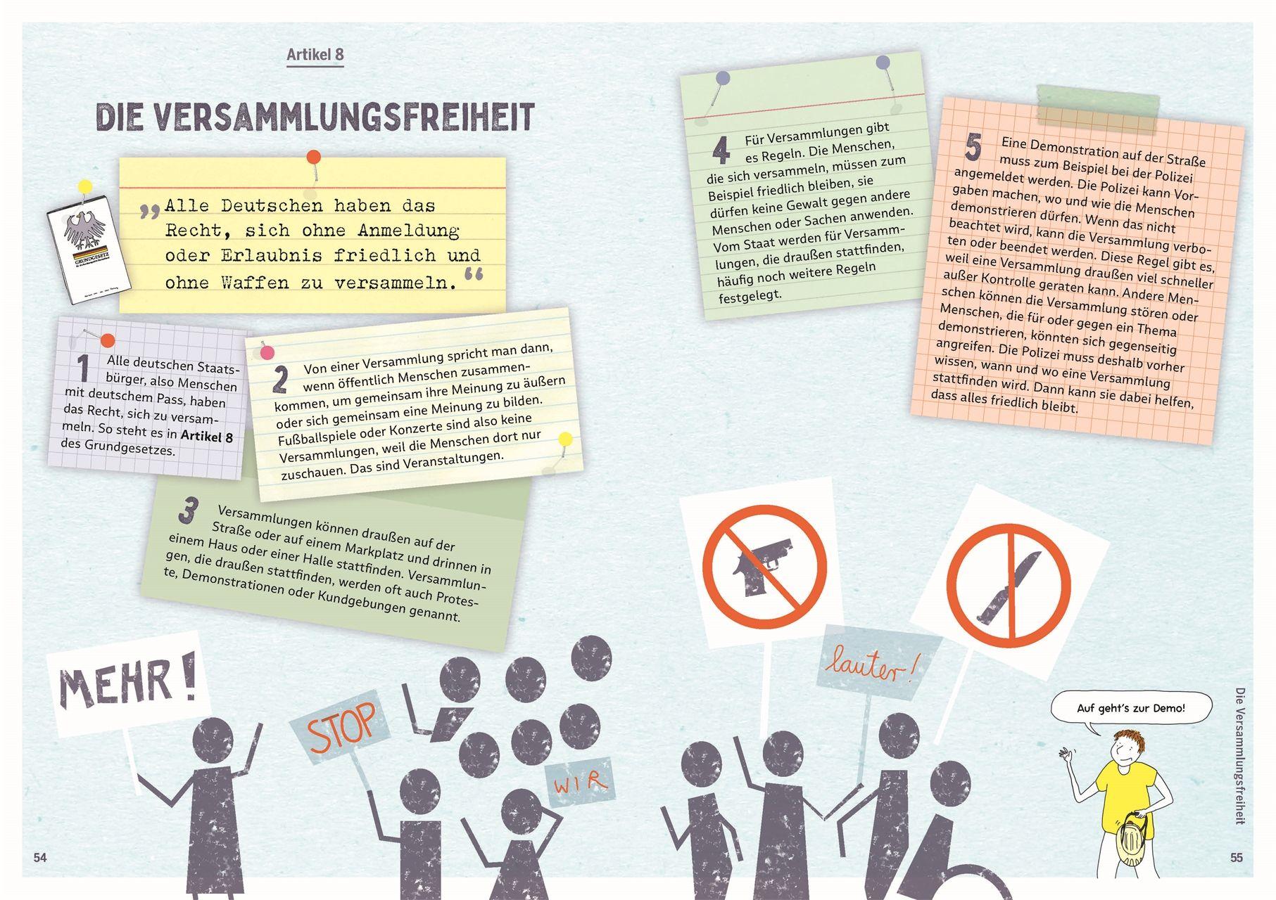 Beispielinhalt (Bild) Kennst du deine Rechte?