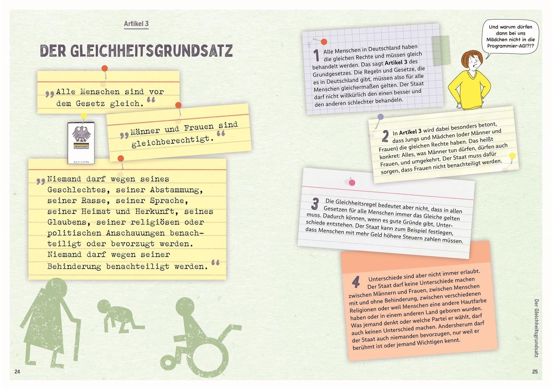 Beispielinhalt (Bild) Kennst du deine Rechte?