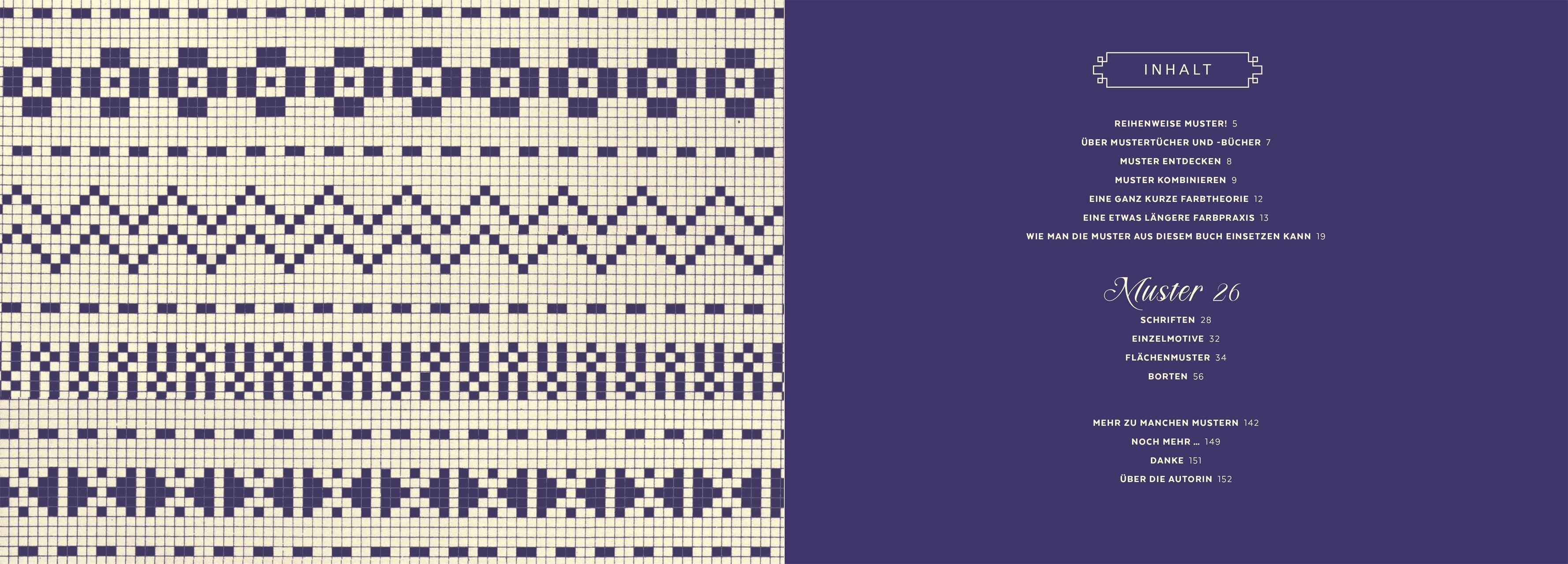 Beispielinhalt (Bild) Das kleine Buch der fantastischen Muster