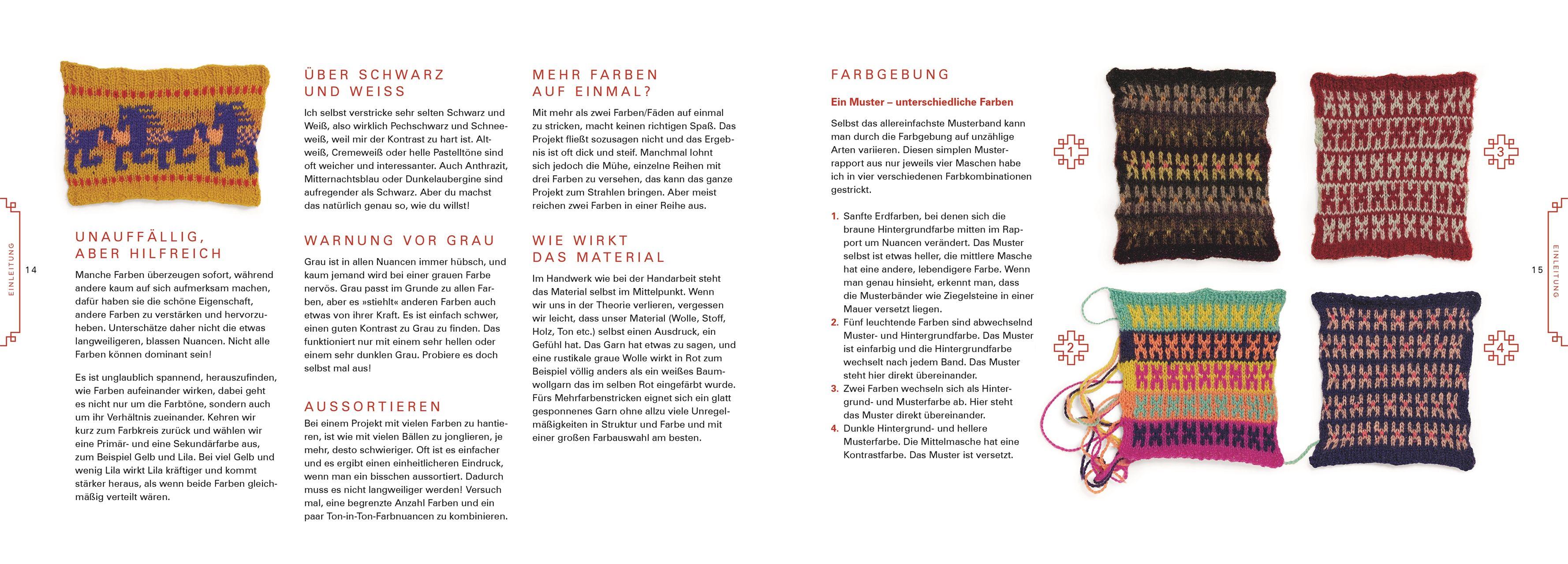 Beispielinhalt (Bild) Das kleine Buch der fantastischen Muster