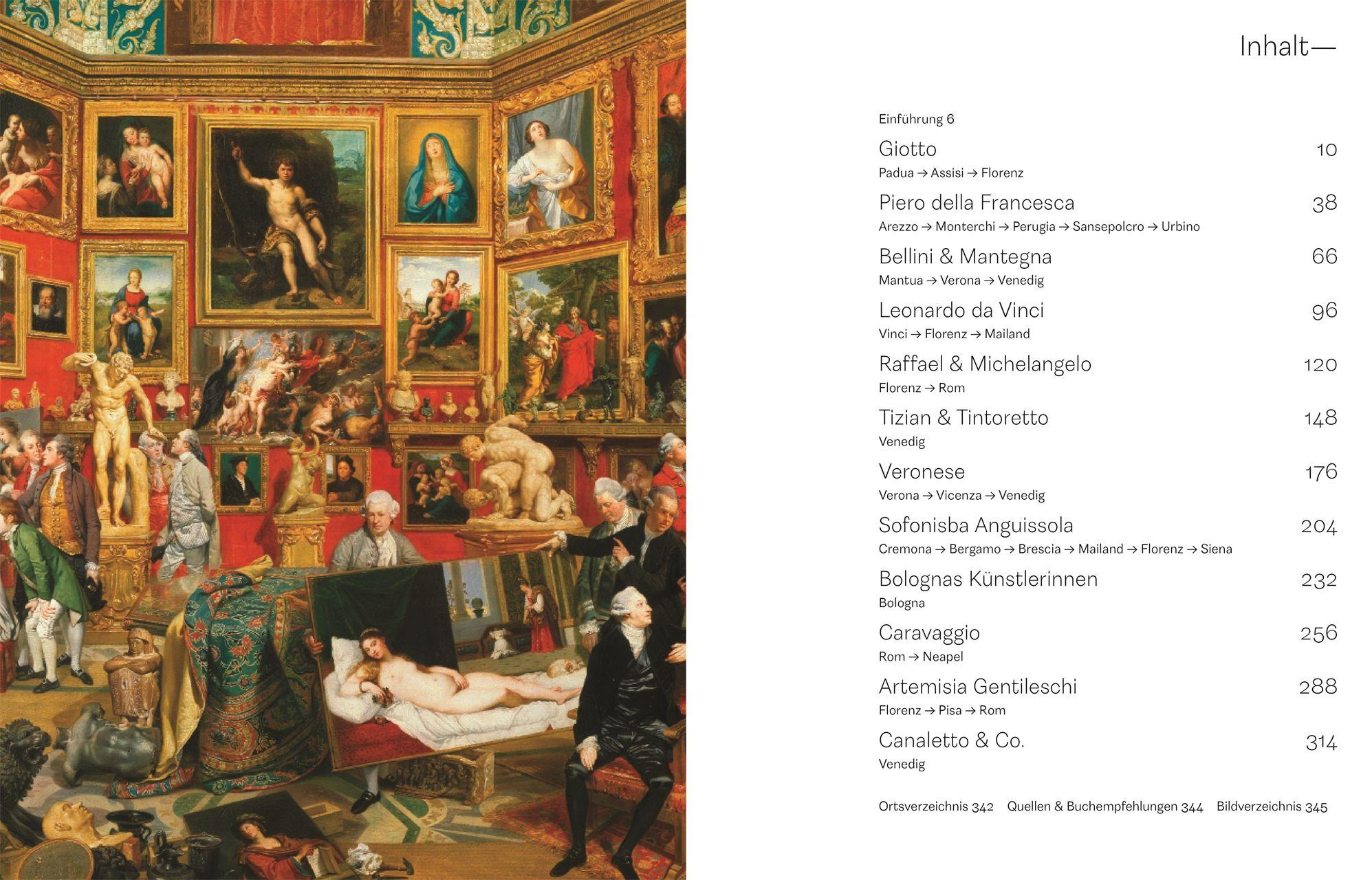 Beispielinhalt (Bild) Kunstreise Italien