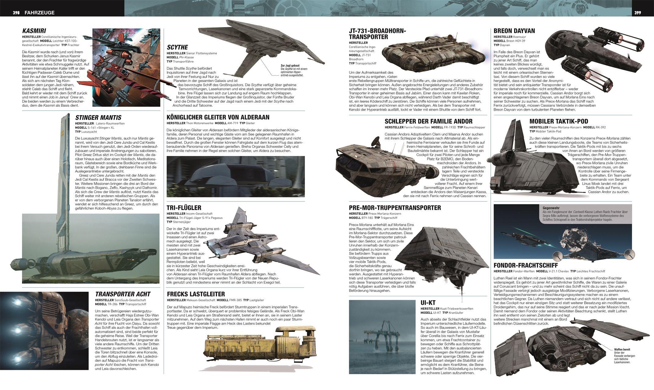 Beispielinhalt (Bild) Star Wars(TM) Das ultimative Buch