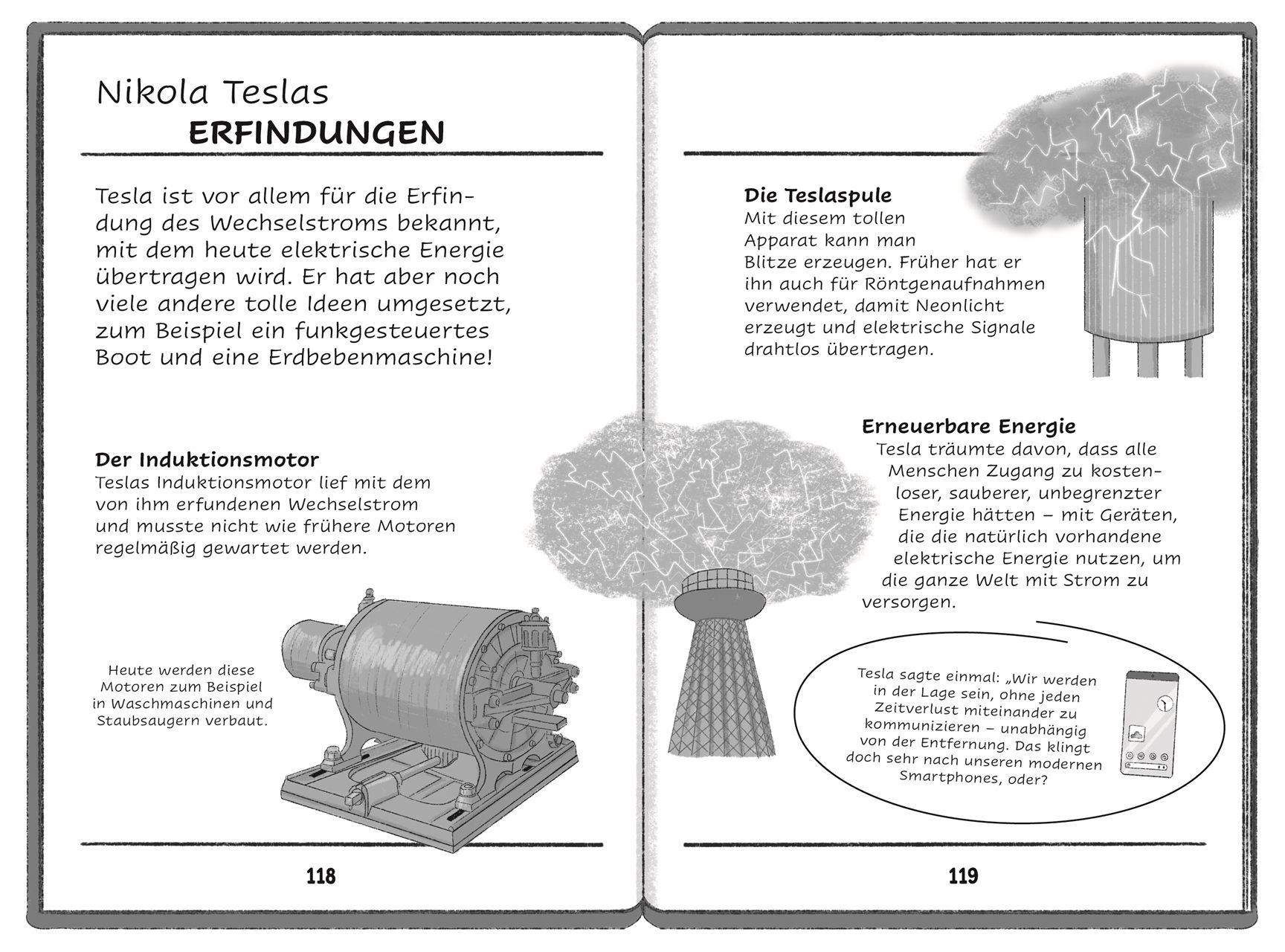 Beispielinhalt (Bild) Die Zeit-Agenten 5. Der Erfinder-Schwindler