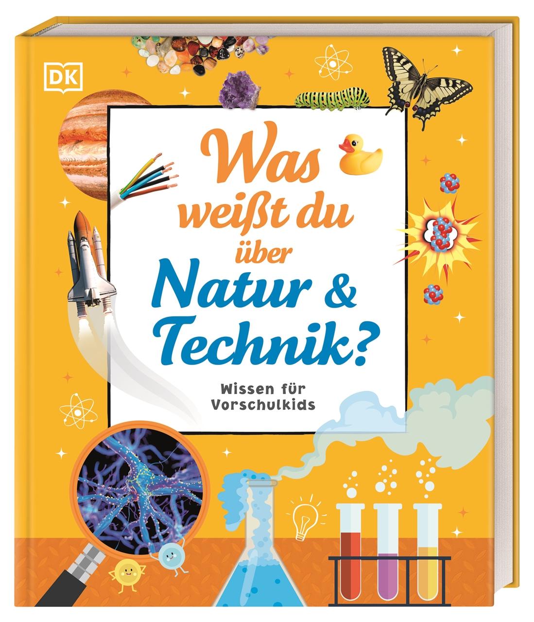 Vorderes Coverbild Wissen für Vorschulkids. Was weißt du über Natur und Technik?