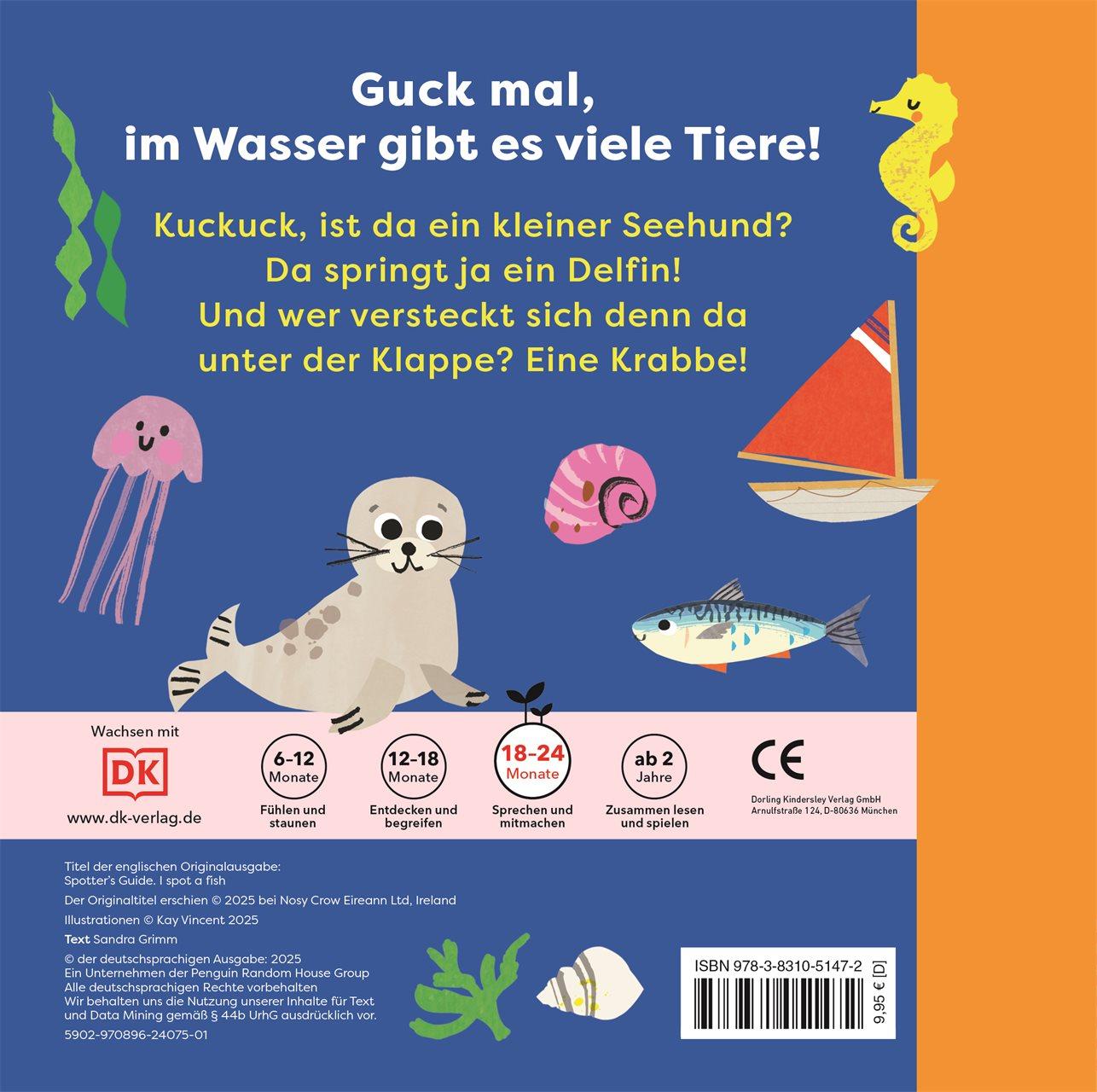 Rückseitencover Mein erstes Natur-Entdeckerbuch. Da! Ein Fisch