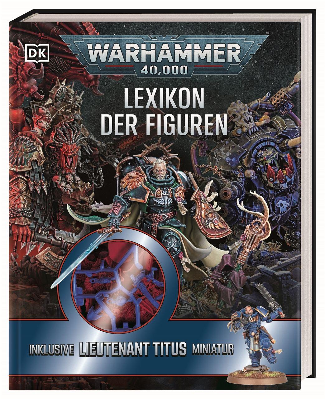 Vorderes Coverbild Warhammer 40.000 Lexikon der Figuren
