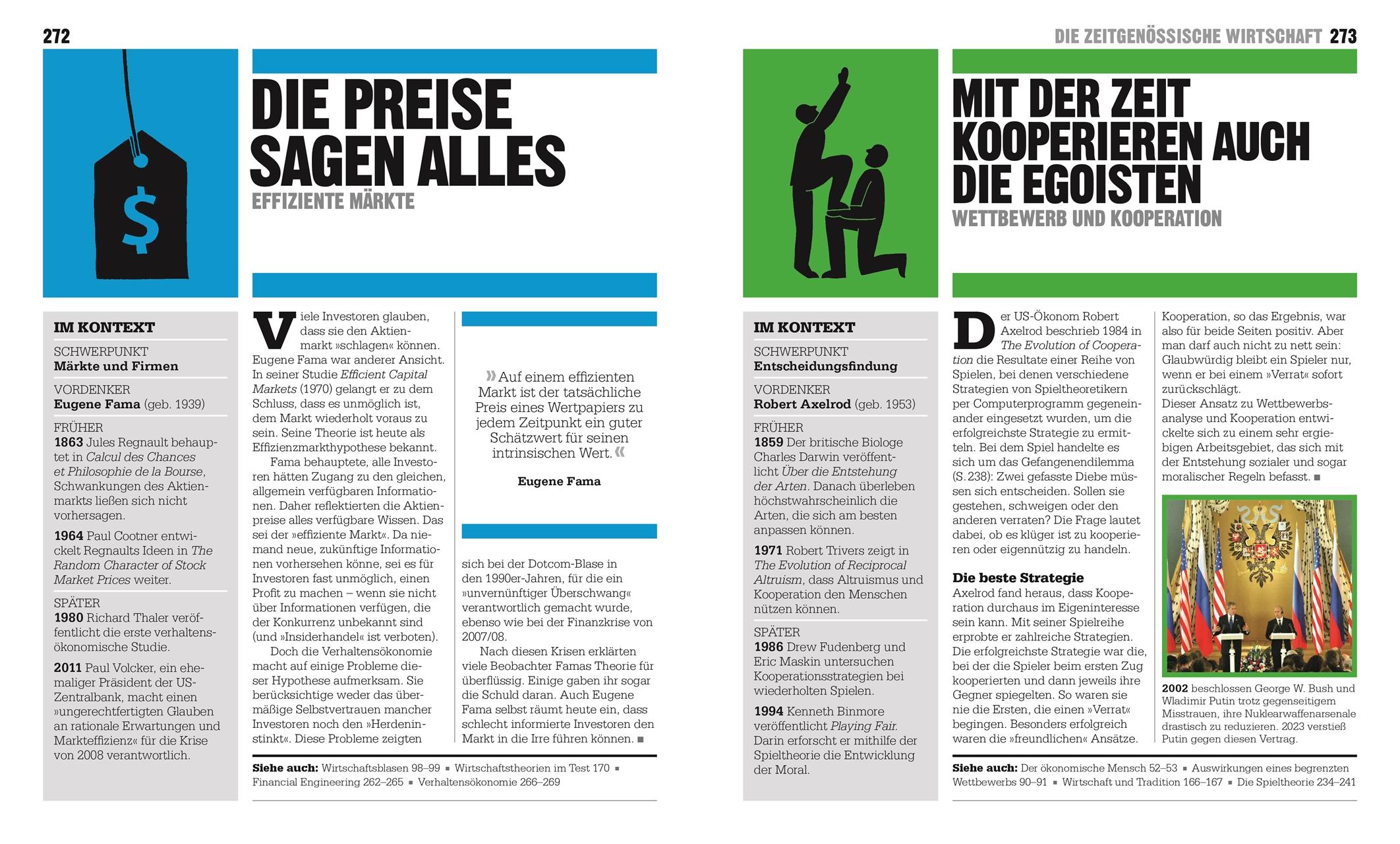 Beispielinhalt (Bild) Big Ideas. Das Wirtschafts-Buch