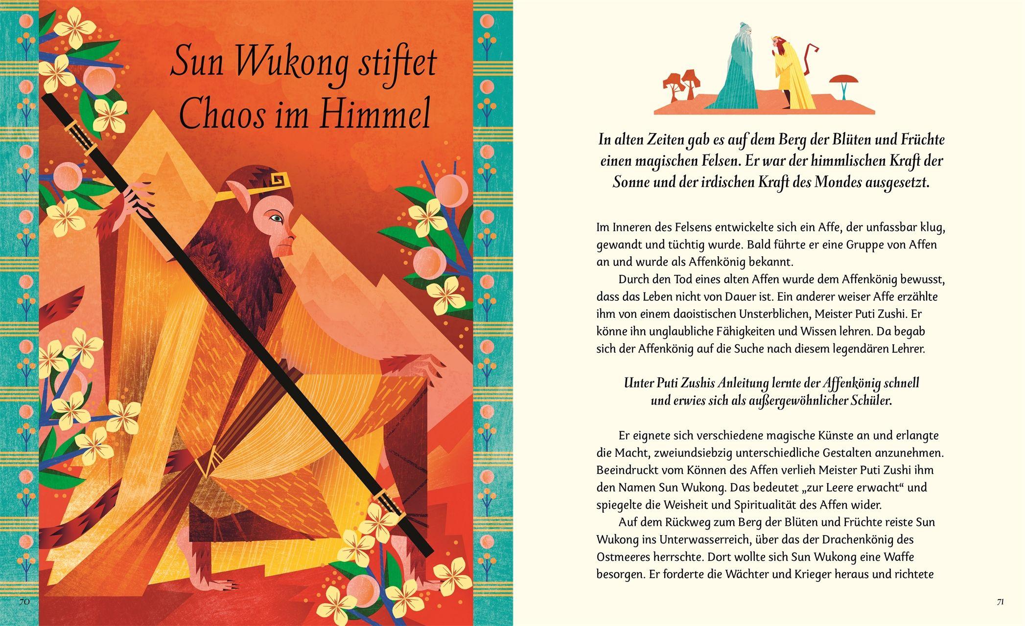Beispielinhalt (Bild) Chinesische Mythen