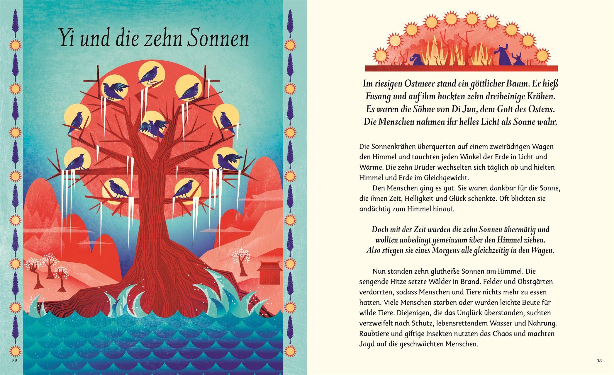 Beispielinhalt (Bild) Chinesische Mythen
