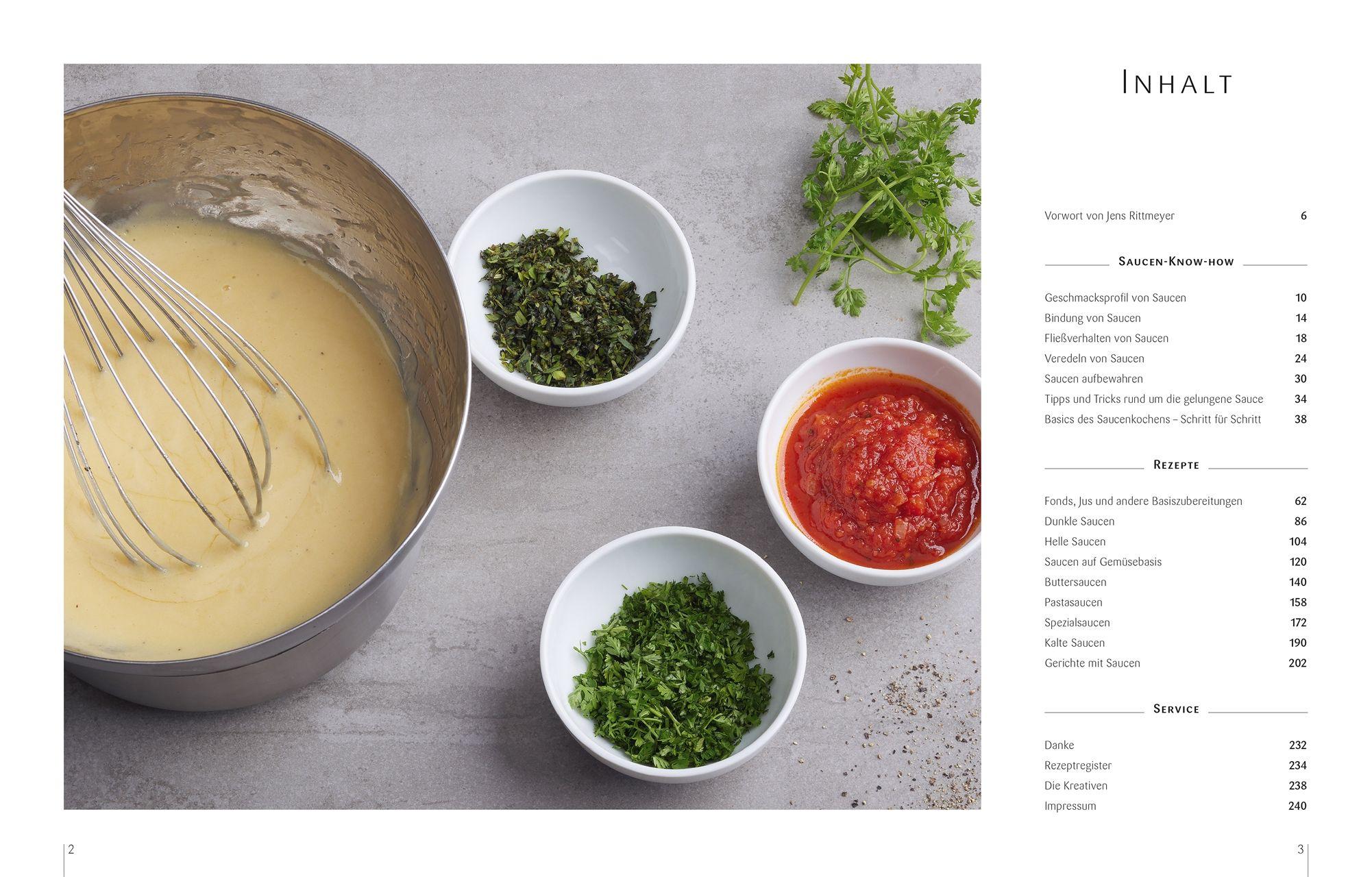 Beispielinhalt (Bild) Saucen