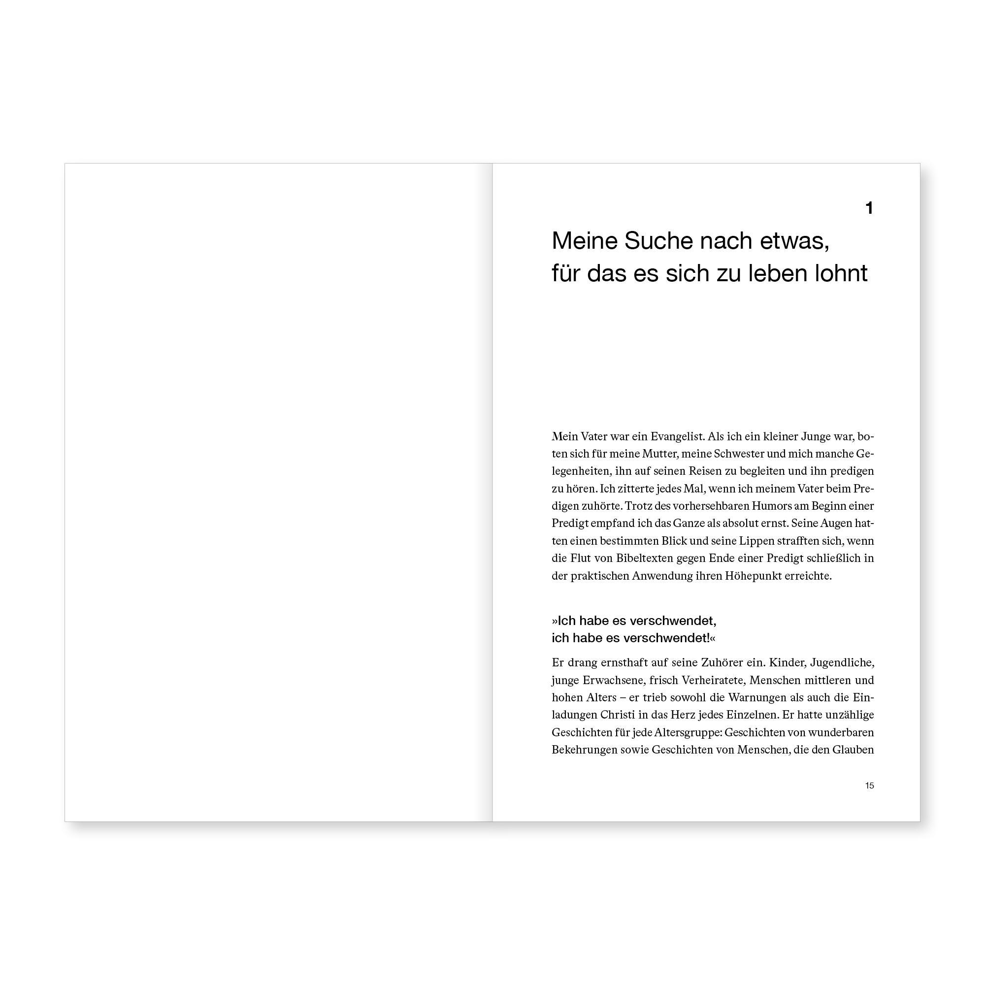 Beispielinhalt (Bild) Du lebst nur einmal