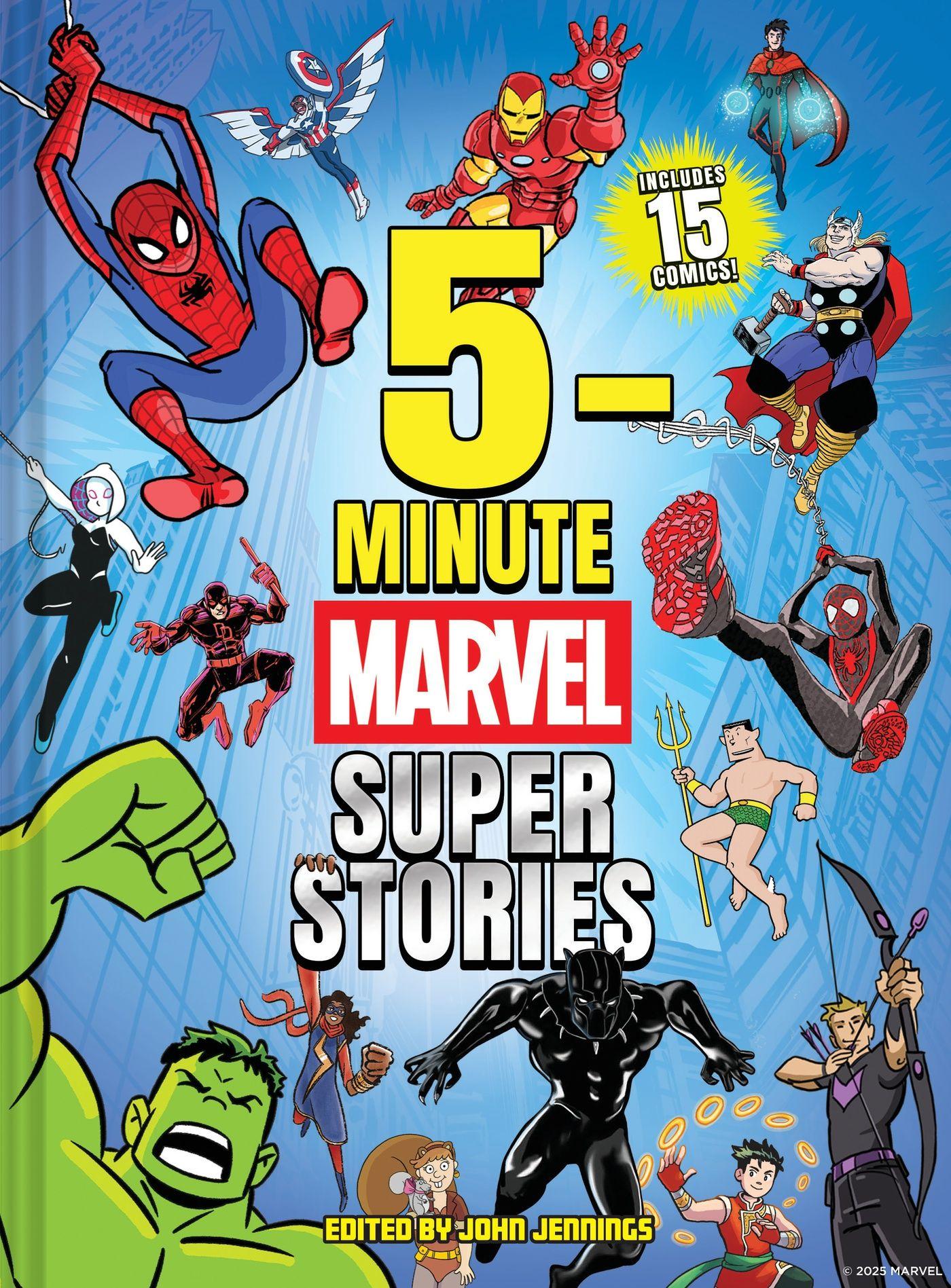 Vorderes Coverbild 5-Minute Marvel Super Stories