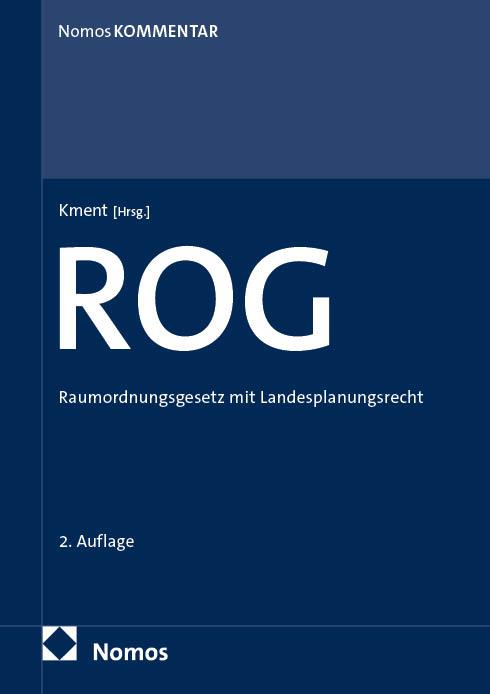 Vorderes Coverbild Raumordnungsgesetz - ROG