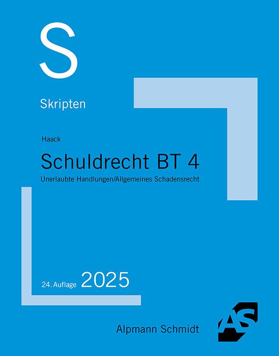 Vorderes Coverbild Schuldrecht BT 4